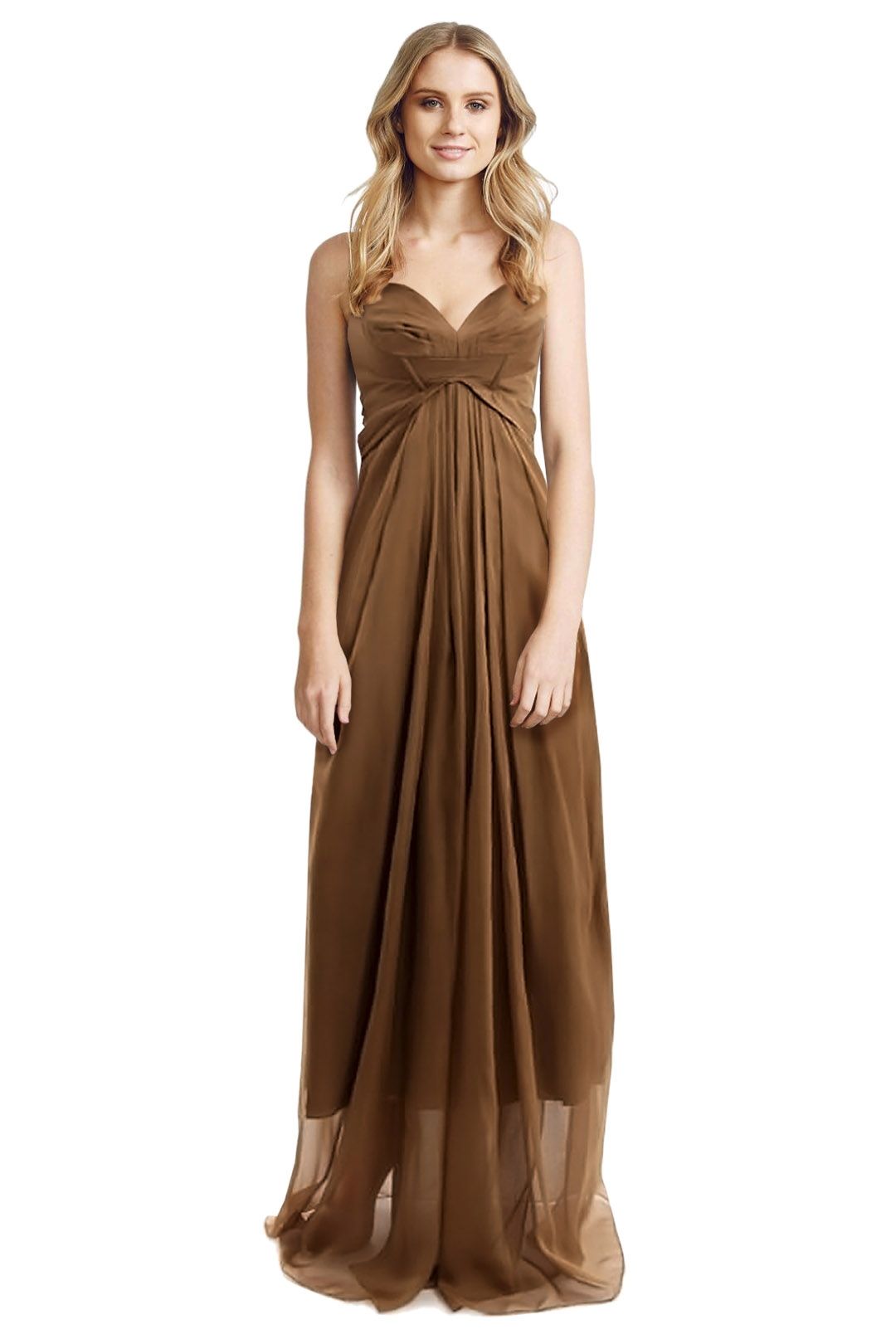 Aurelio Costarella - Ramen Gown - Tobacco - Front