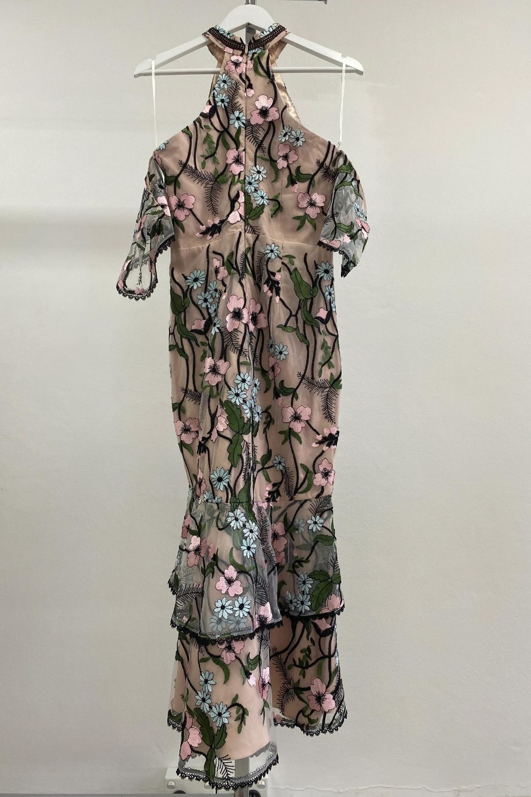 Bariano - Floral Fishtail Dress