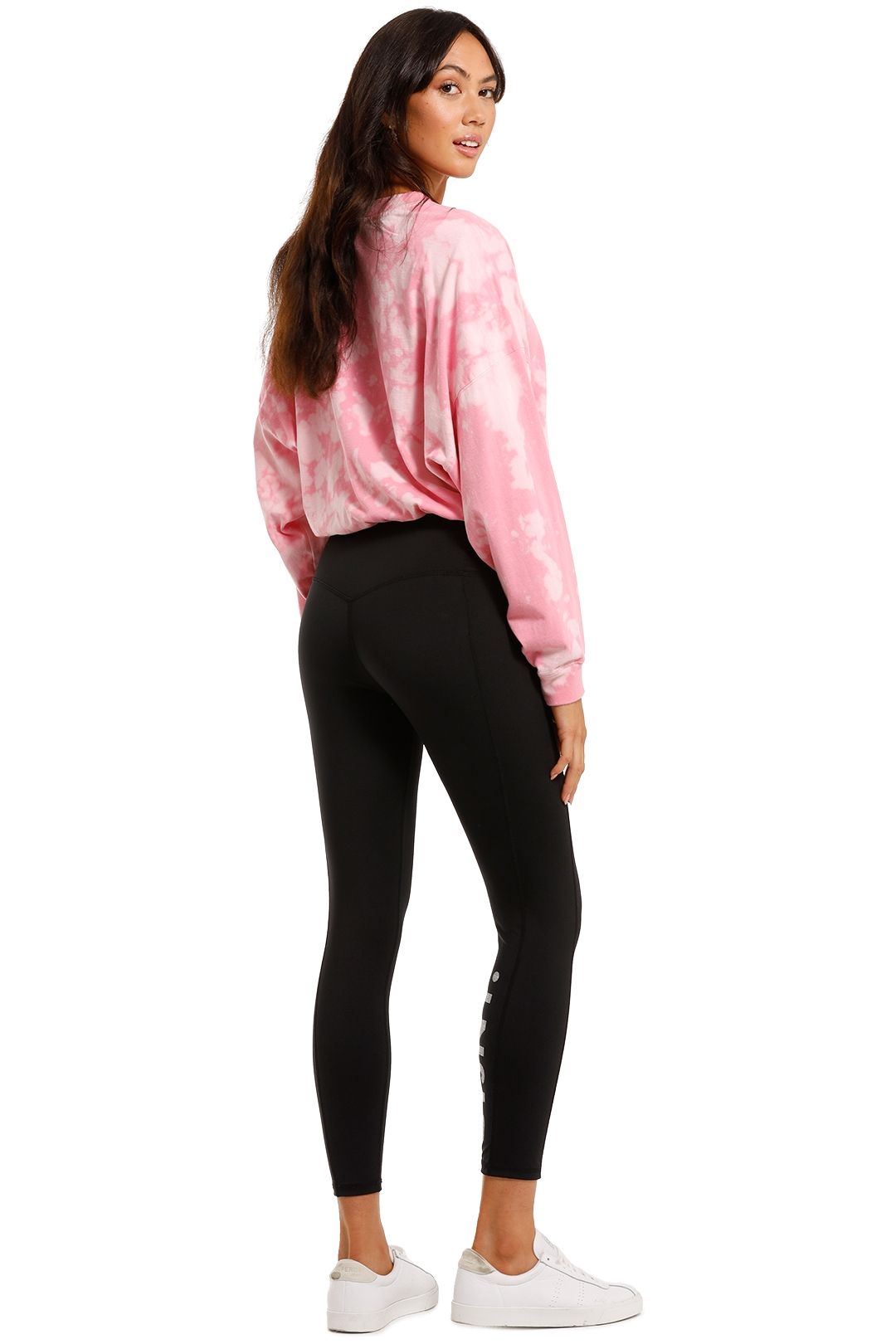 Bassike Cropped Double Jersey Sweat pink