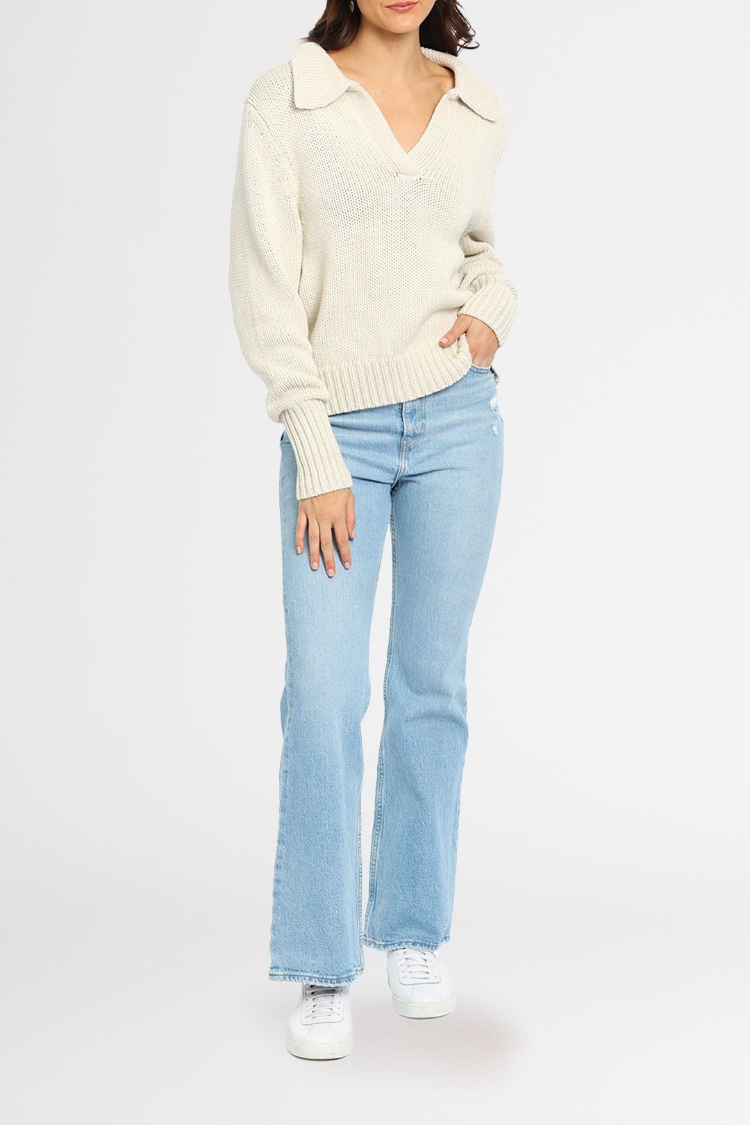 Bassike Polo Knit