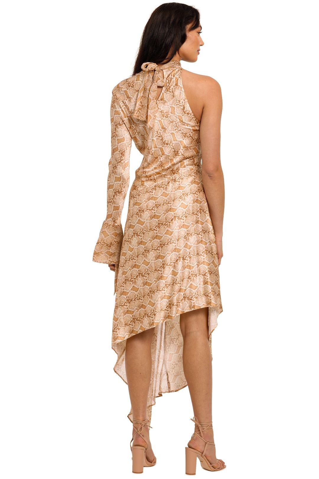 knee length dresses for ladies Rent Bec + Bridge Yellow Antoinette Knit Midi Dress