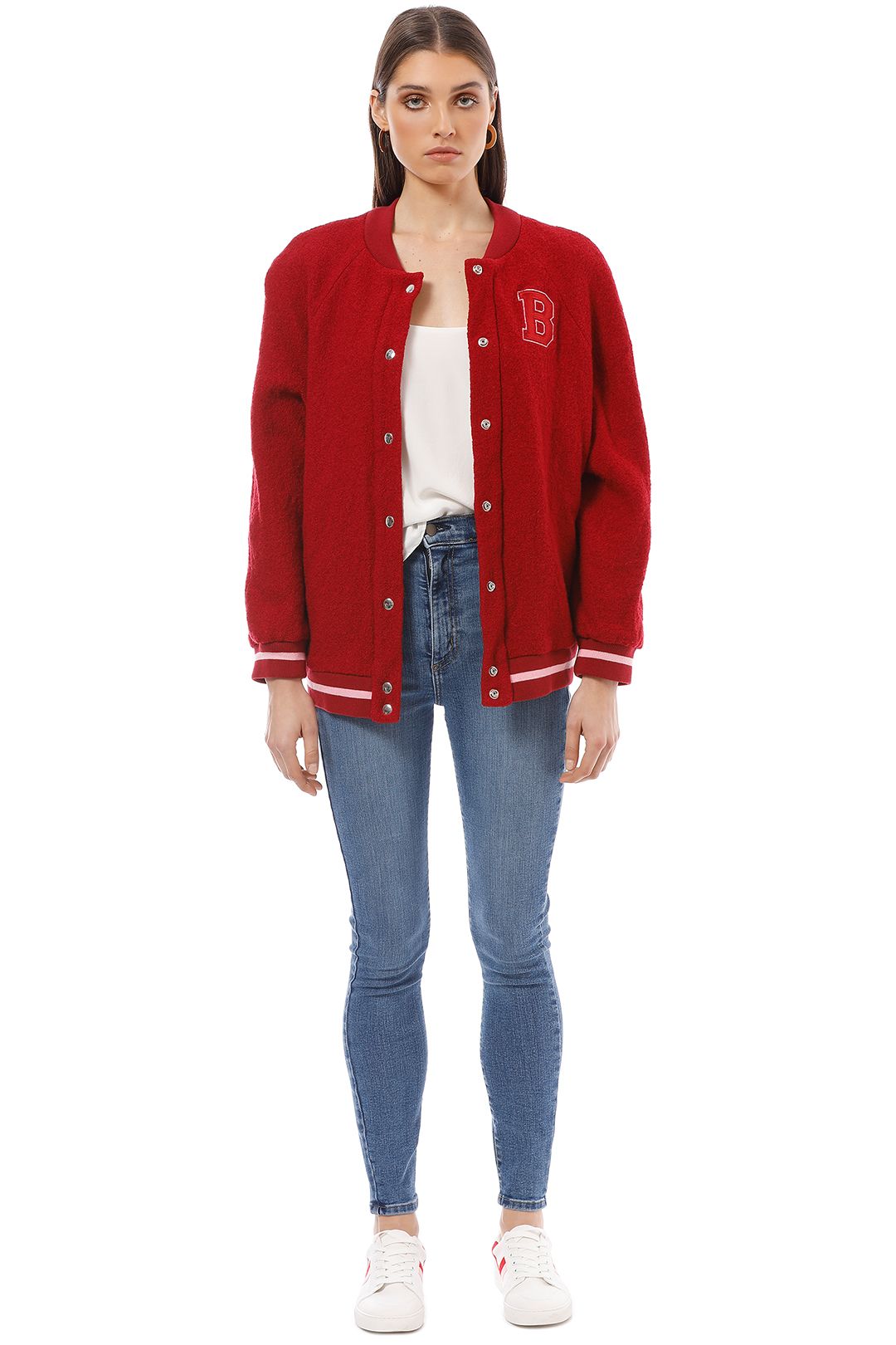 Bec and Bridge - Be Mine Bomber - Red - Front