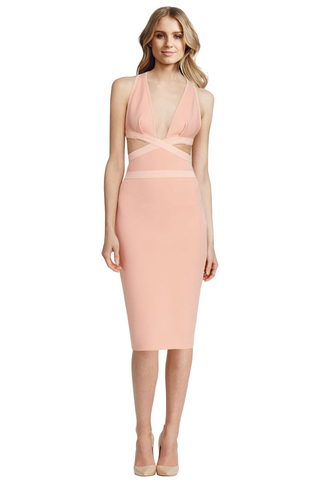 bec and bridge baby pink dress