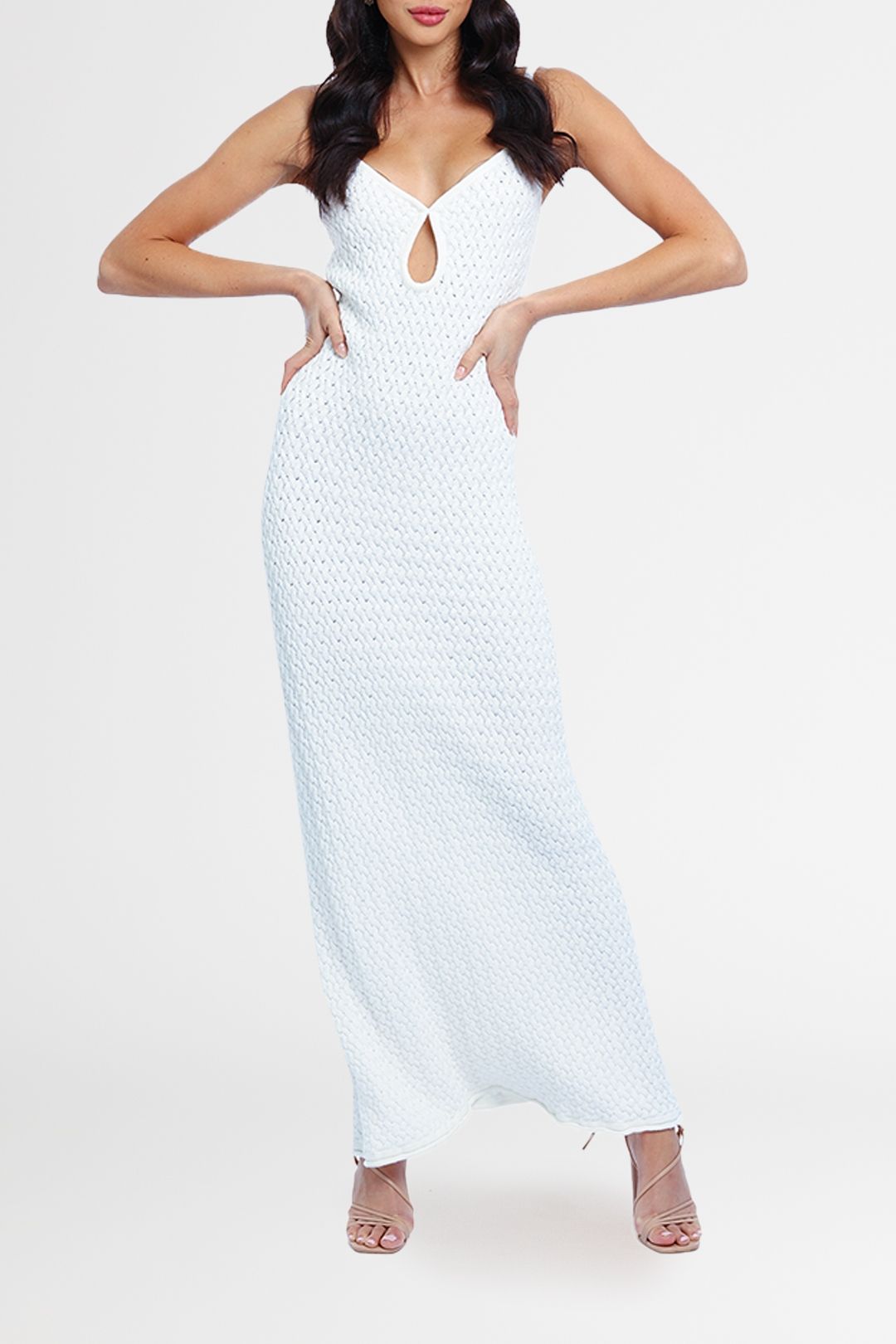 Bec and Bridge Effie Knit Key Maxi Dress bodycon