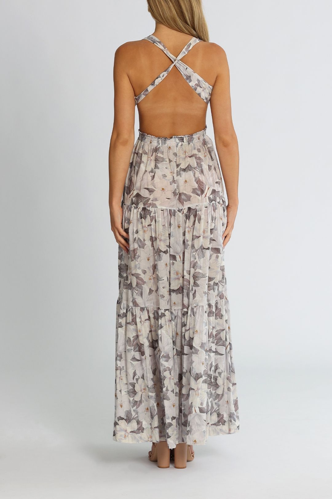 Bec and Bridge Gardenia Maxi Dress Backless