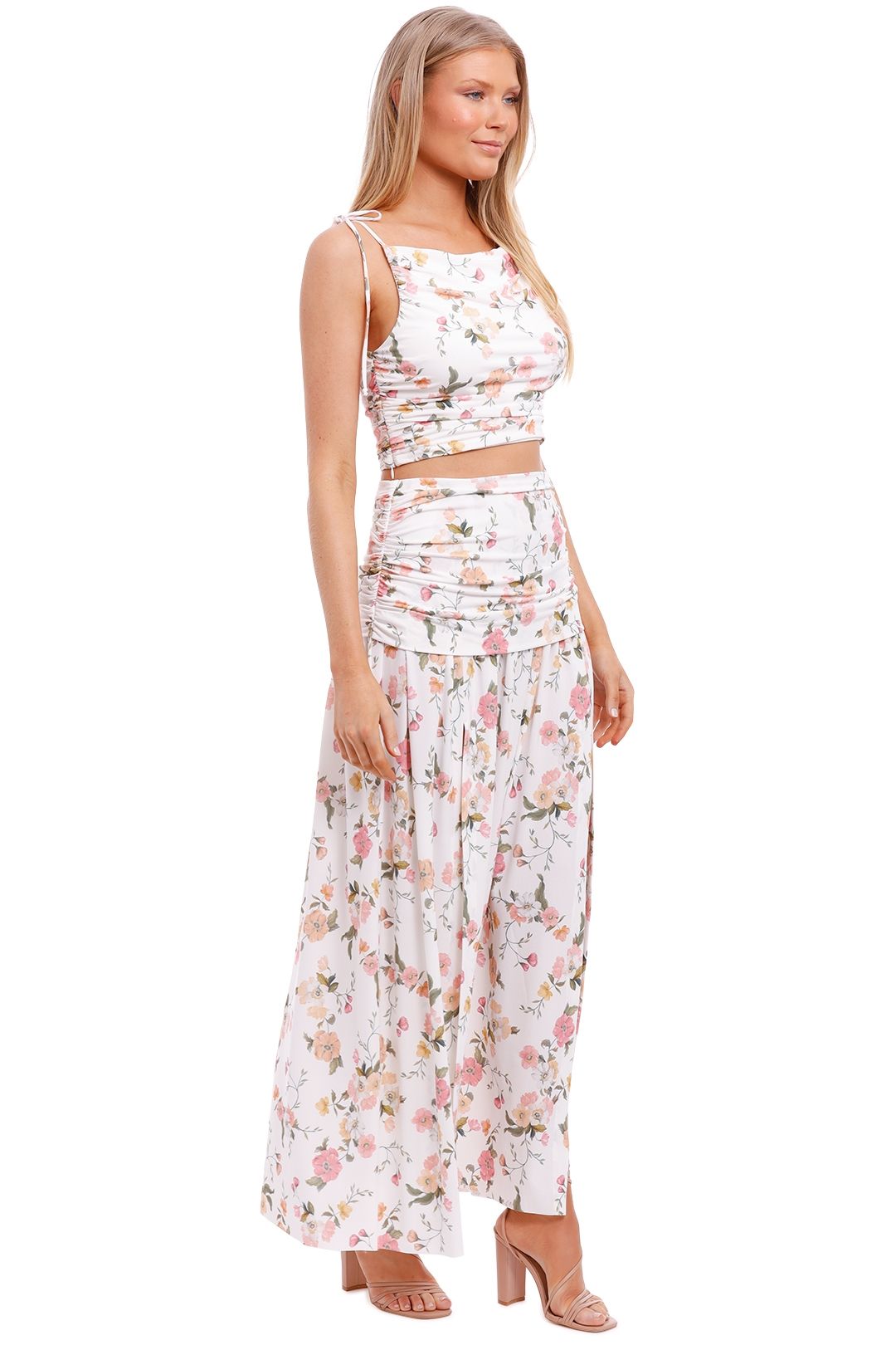 Bec and Bridge Isla Print Top and Skirt Set Floral