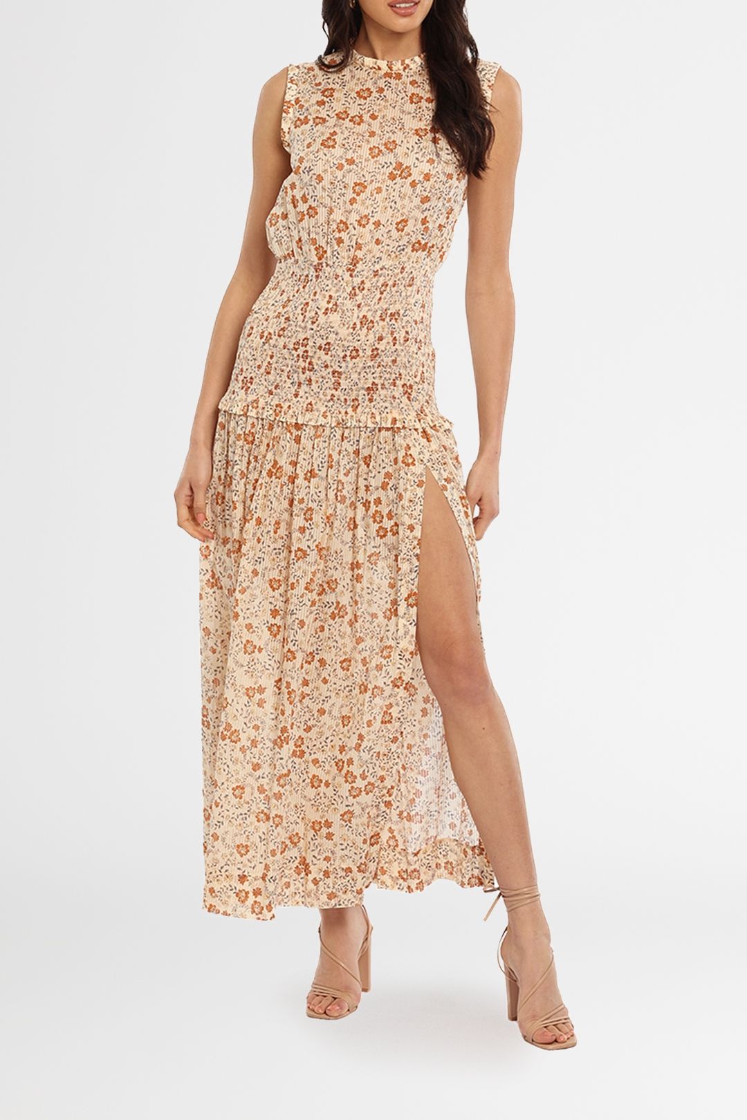 Bec and Bridge Janice Midi Dress Floral