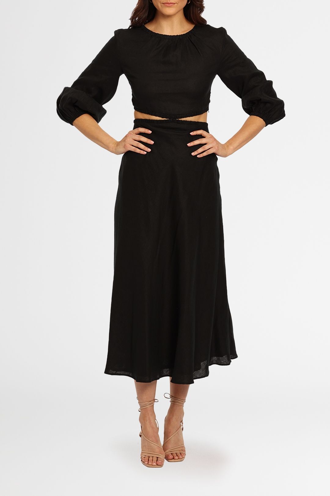 Bec and Bridge Madeleine Midi Dress Black 
