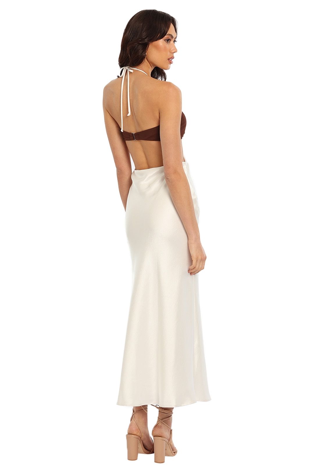 Bec and Bridge Nadia Cut Out Dress White Backless