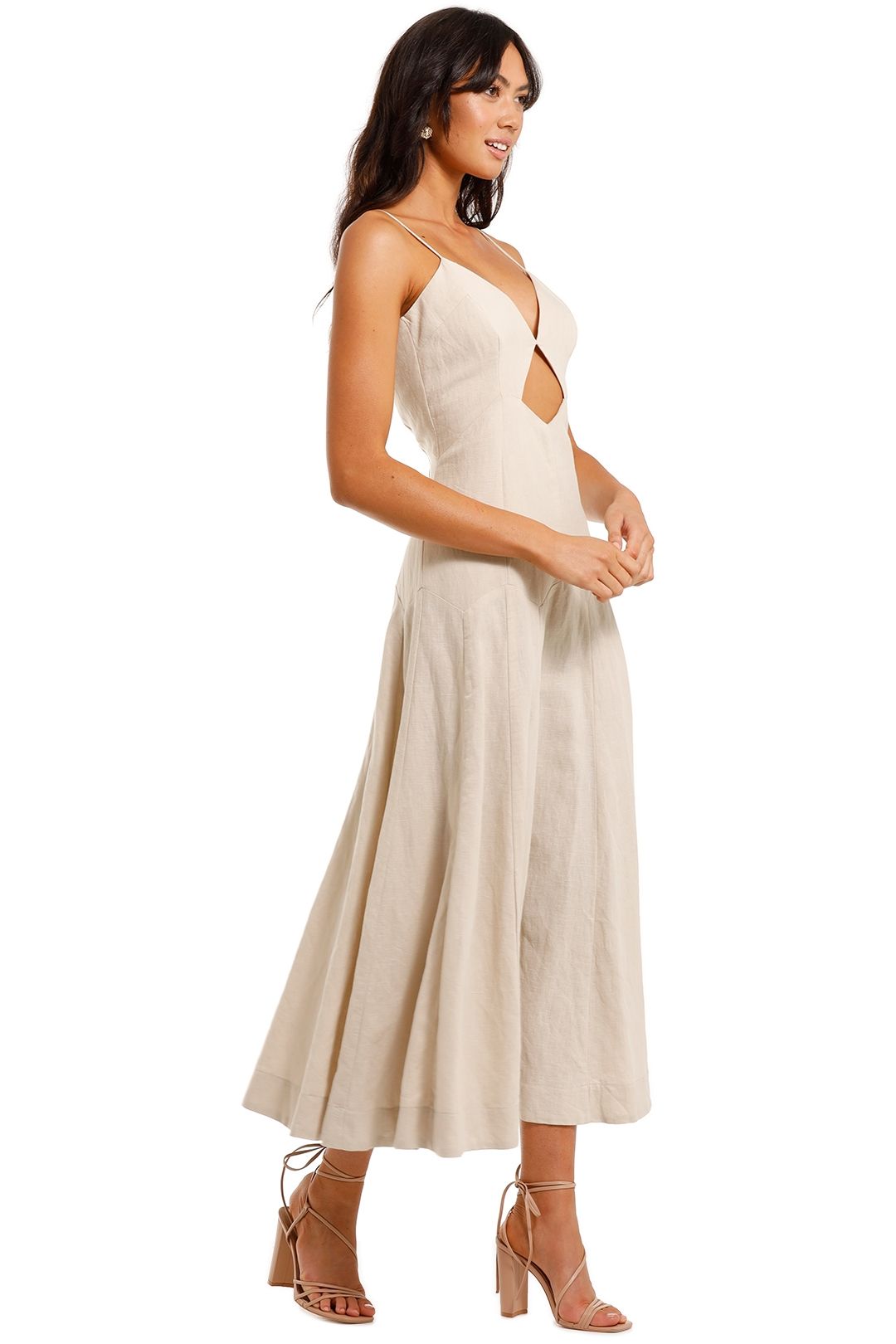 Hire Sahara Linen Midi Dress | Bec and