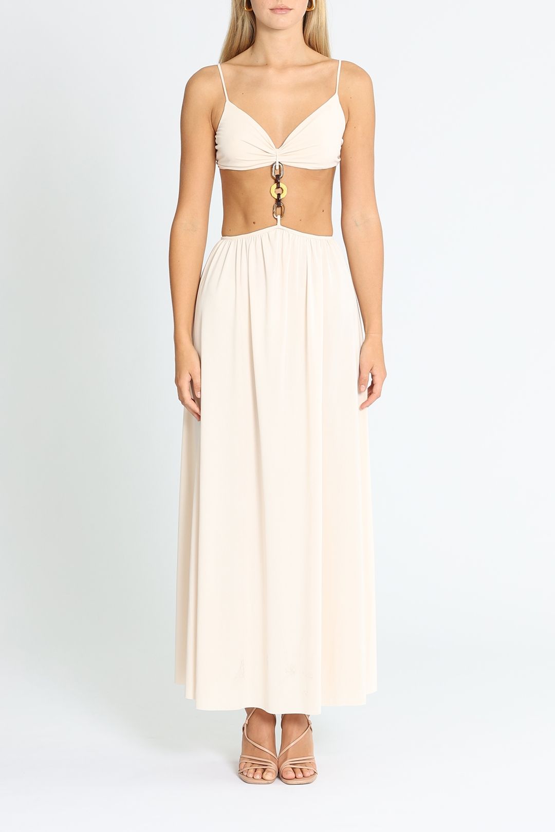 Bec and Bridge Soleil Maxi Dress Cream
