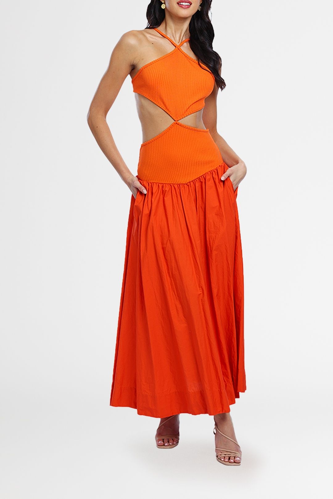 Bec and Bridge Ula Cut Out Maxi Dress