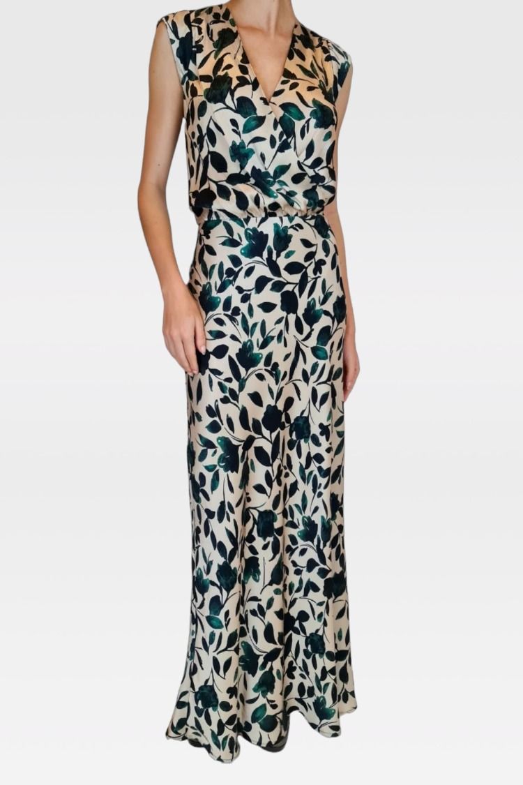 BLANKA DRESS / BEIGE main image 1