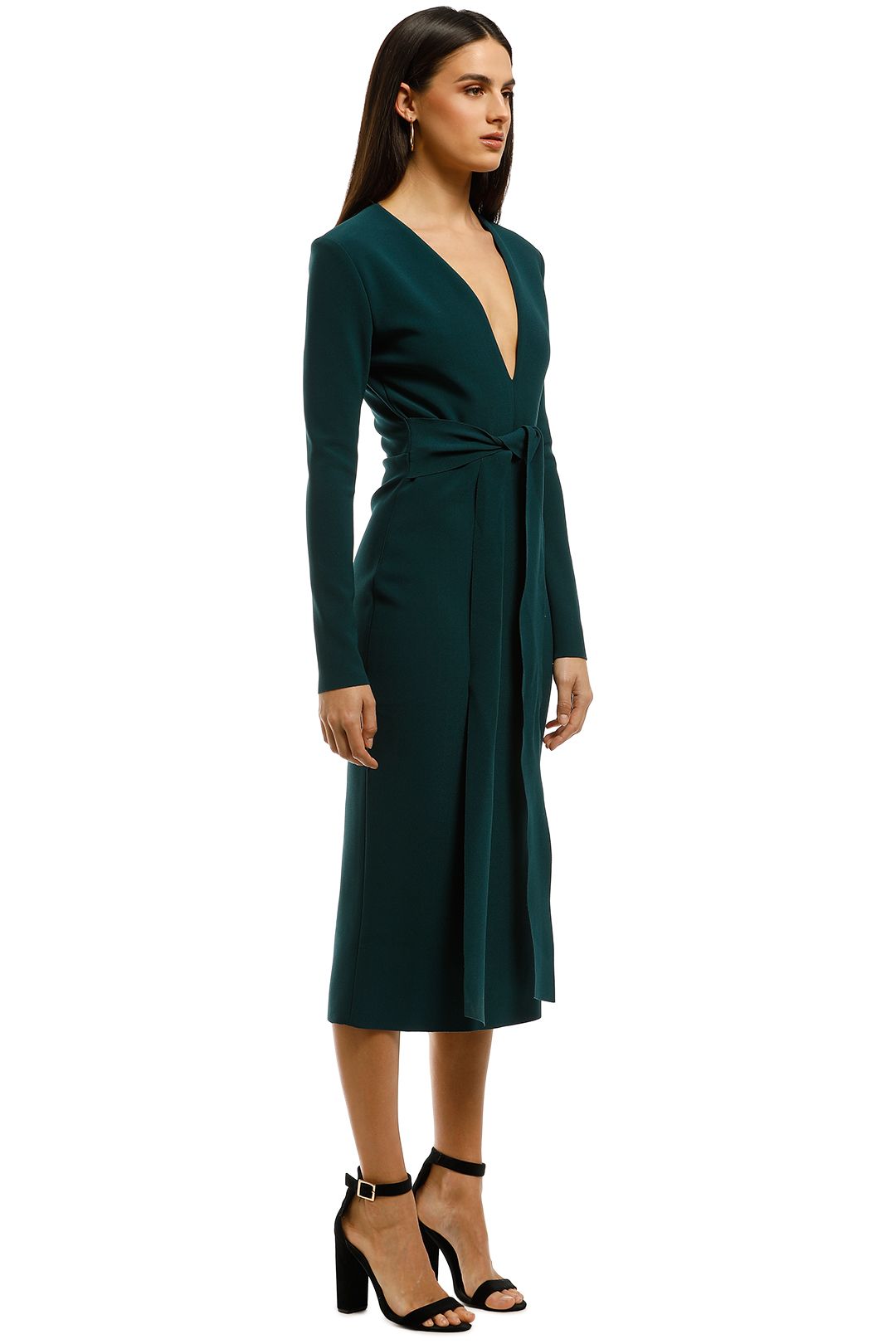 bec & bridge emerald tasha dress