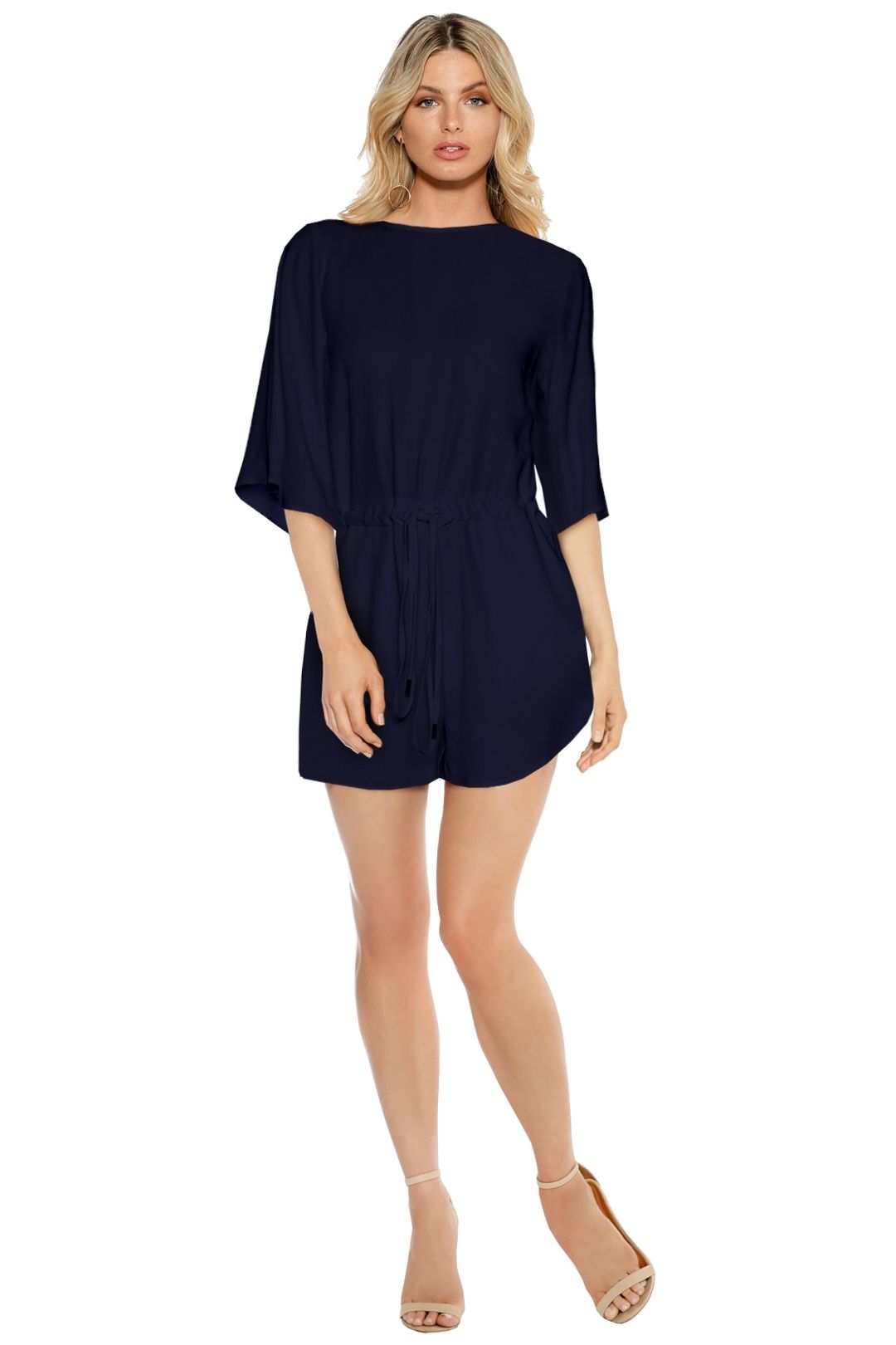 Bec & Bridge - Nomadic Playsuit - Navy - Front