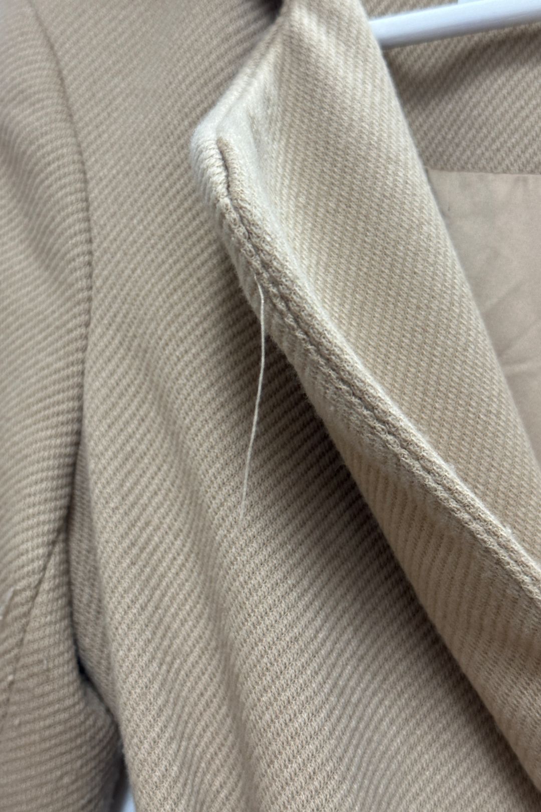 Sheike Beige Long Sleeved Winter Coat