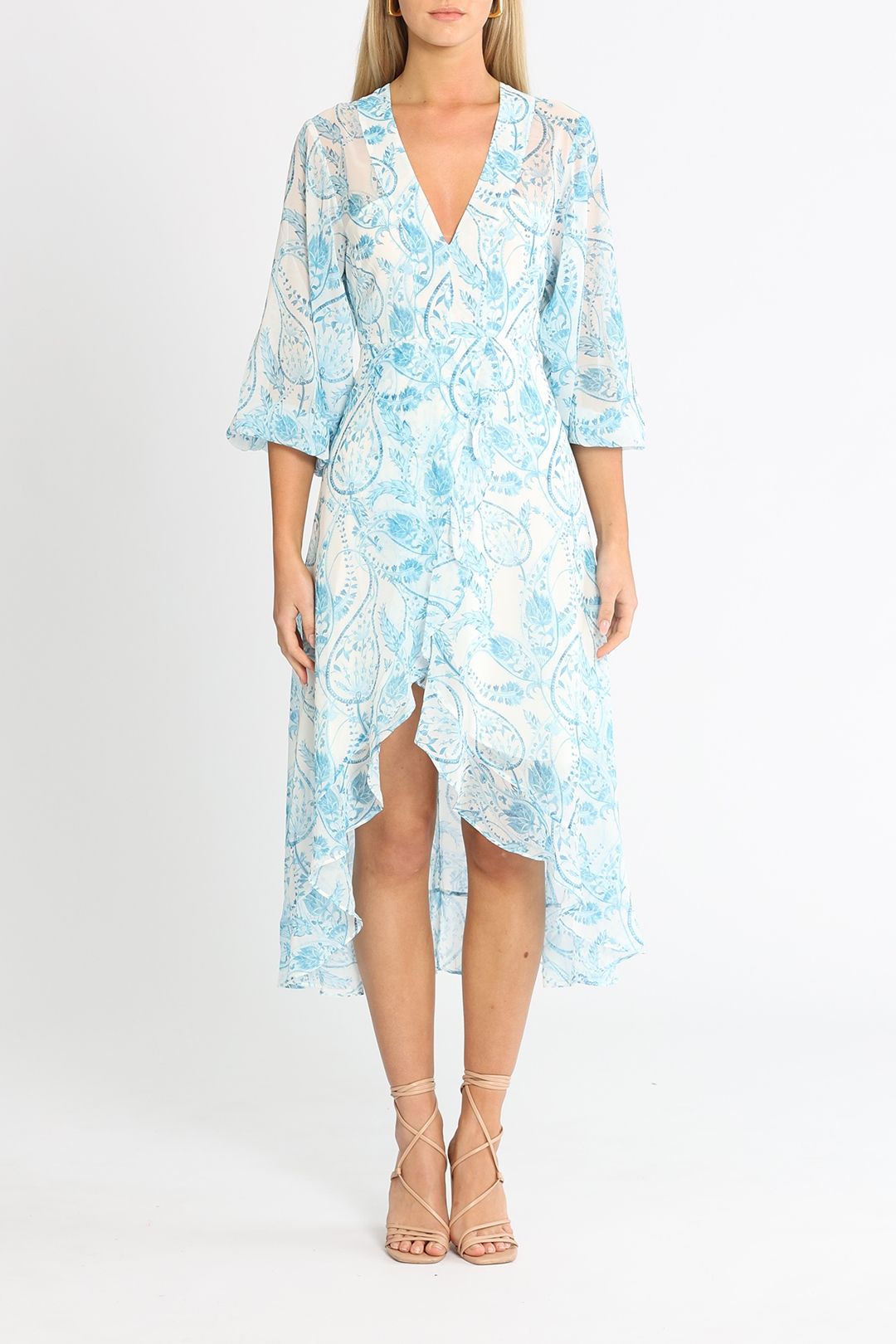 Belle and Bloom Beautiful Escape Dress Blue