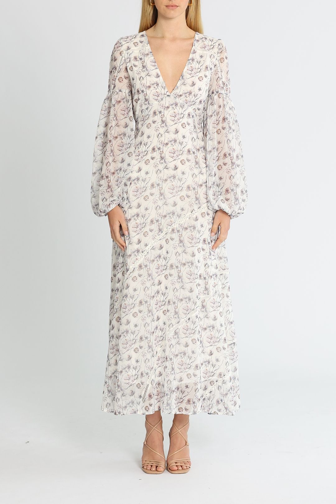 Belle and Bloom In Your Dreams Maxi Dress White