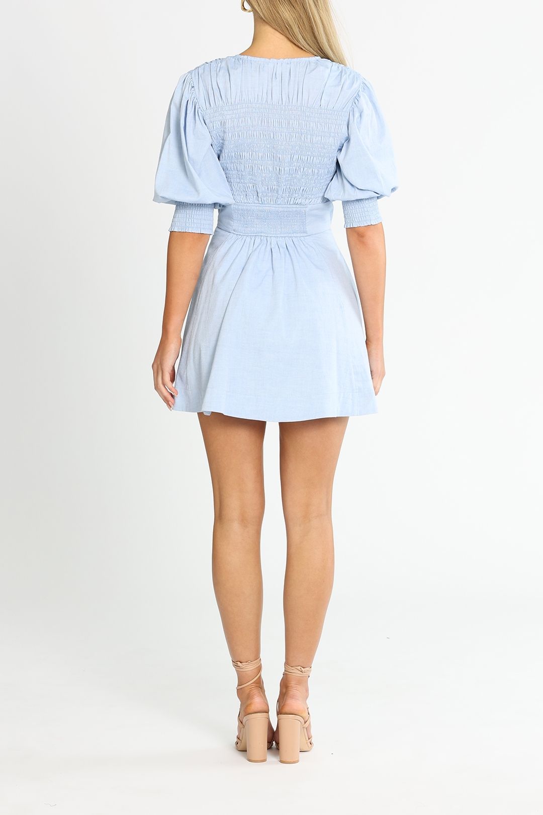 Belle and Bloom New Paradise Dress Blue Mini
