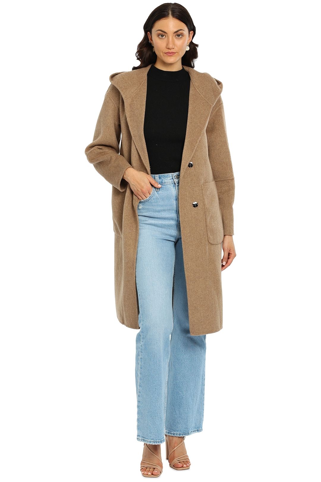 Belle and BloomWalk This Way Coat Oat