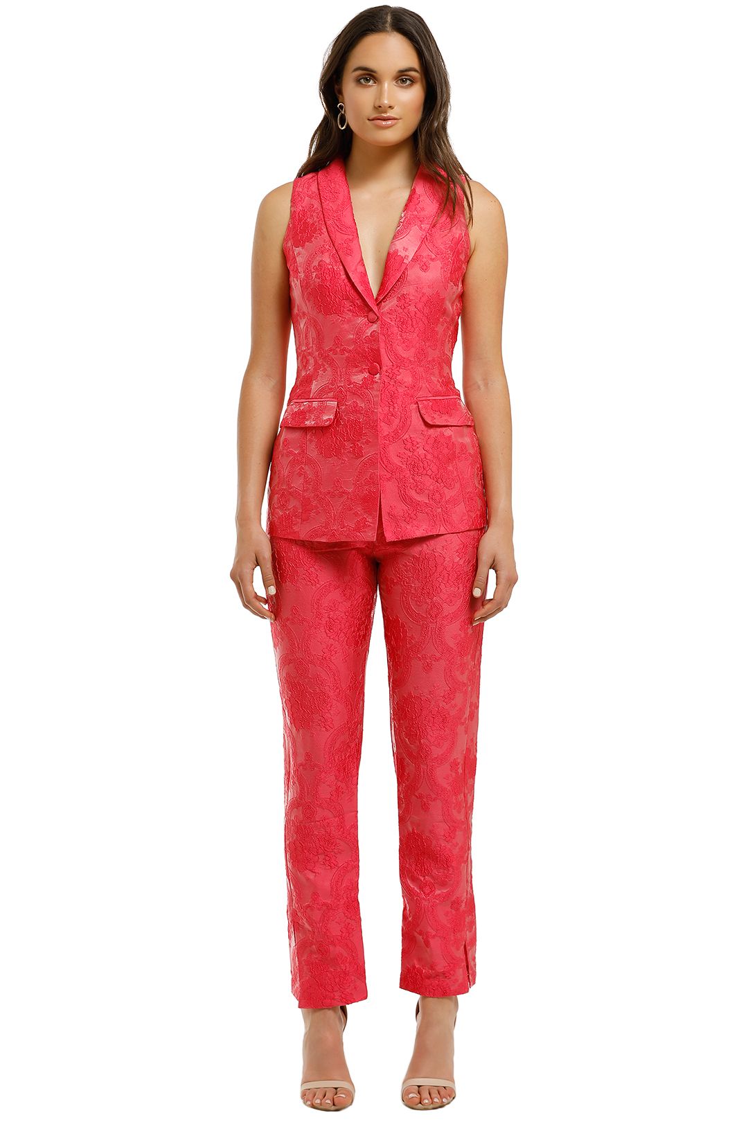 Rent Dream Vest \u0026 Pant Set - Pink 