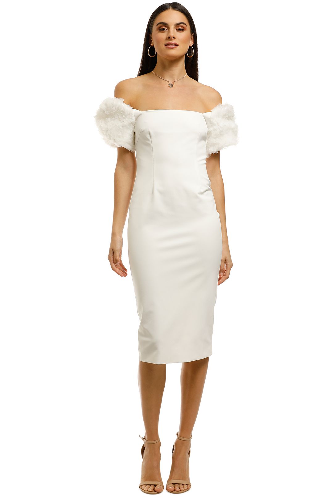 Bianca and Bridgett-Blair Dress-White-Front