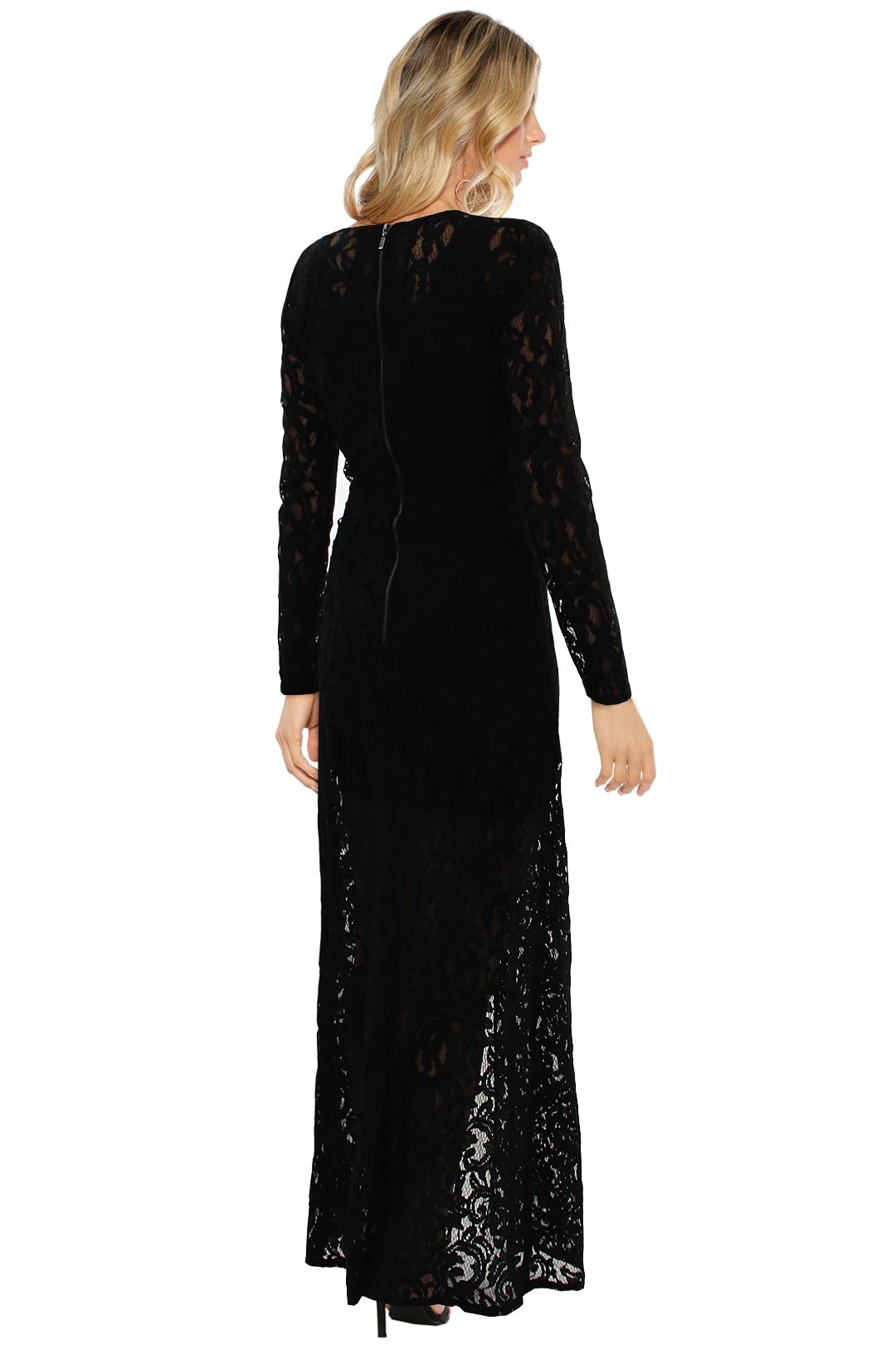 Bianca Spender - Persephone Gown - Black - Back