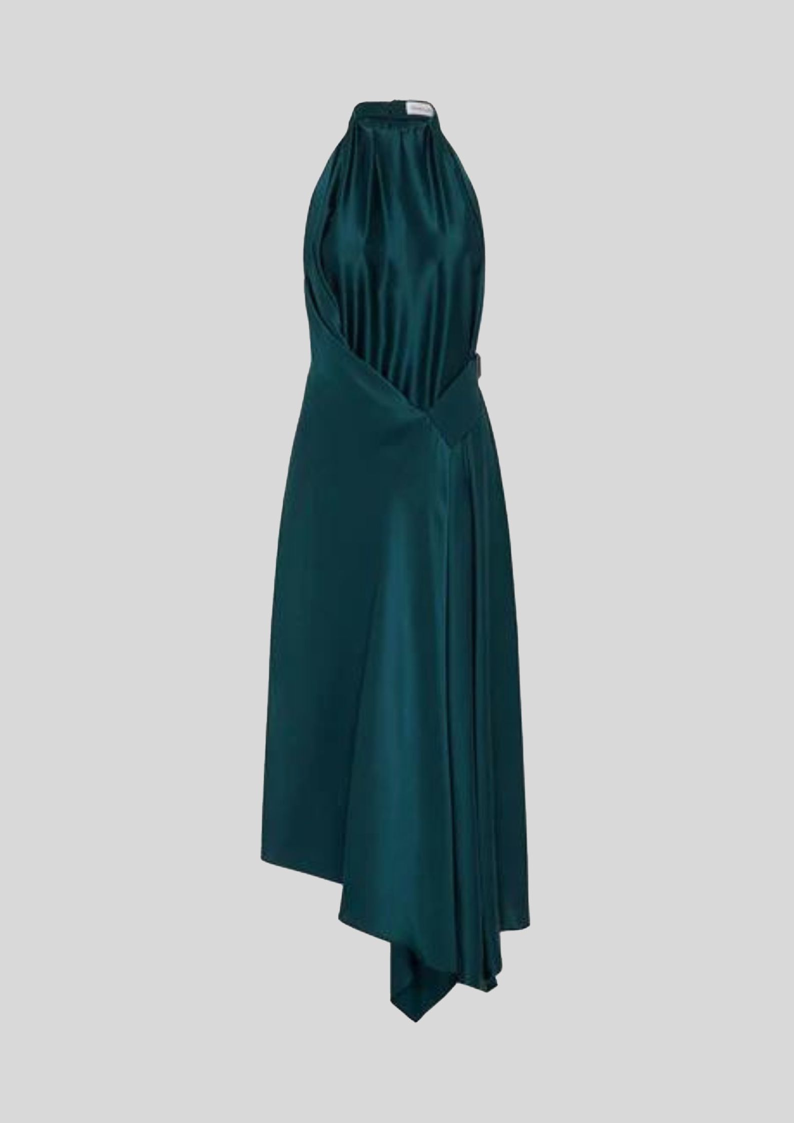 Bianca Spender - Petrol Silk Isabella Dress
