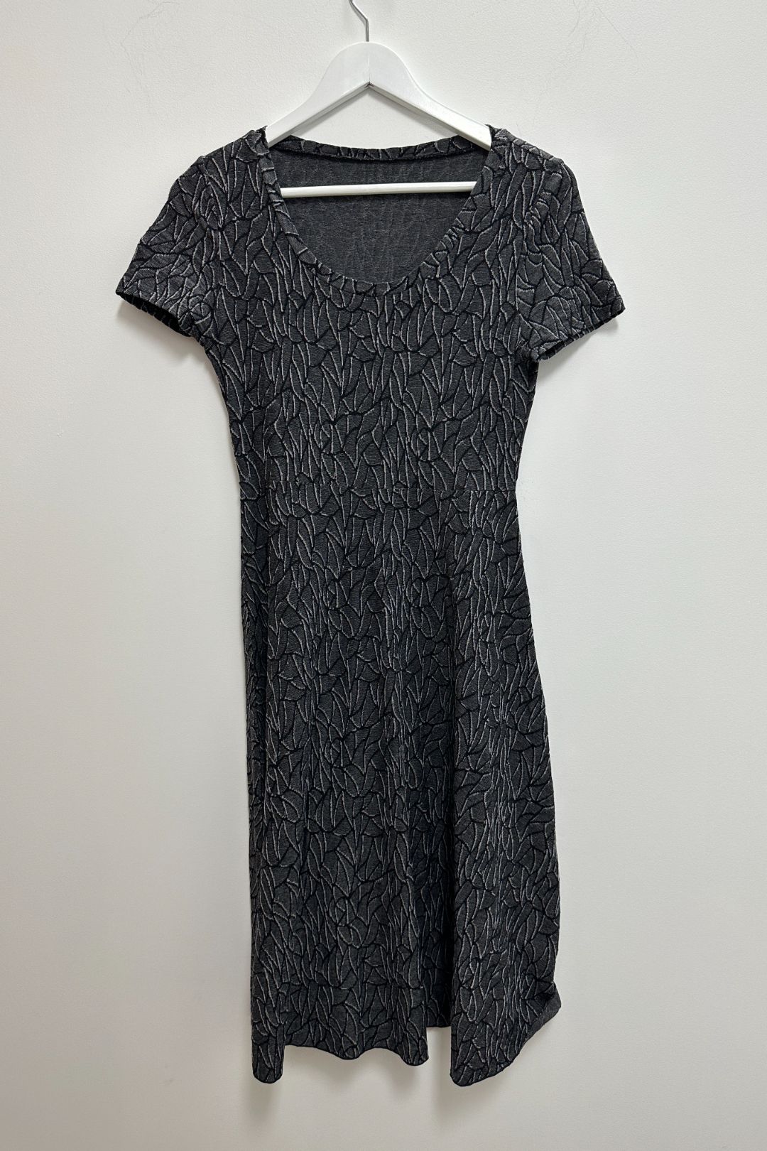 Metalicus Black and White Patterned Dress