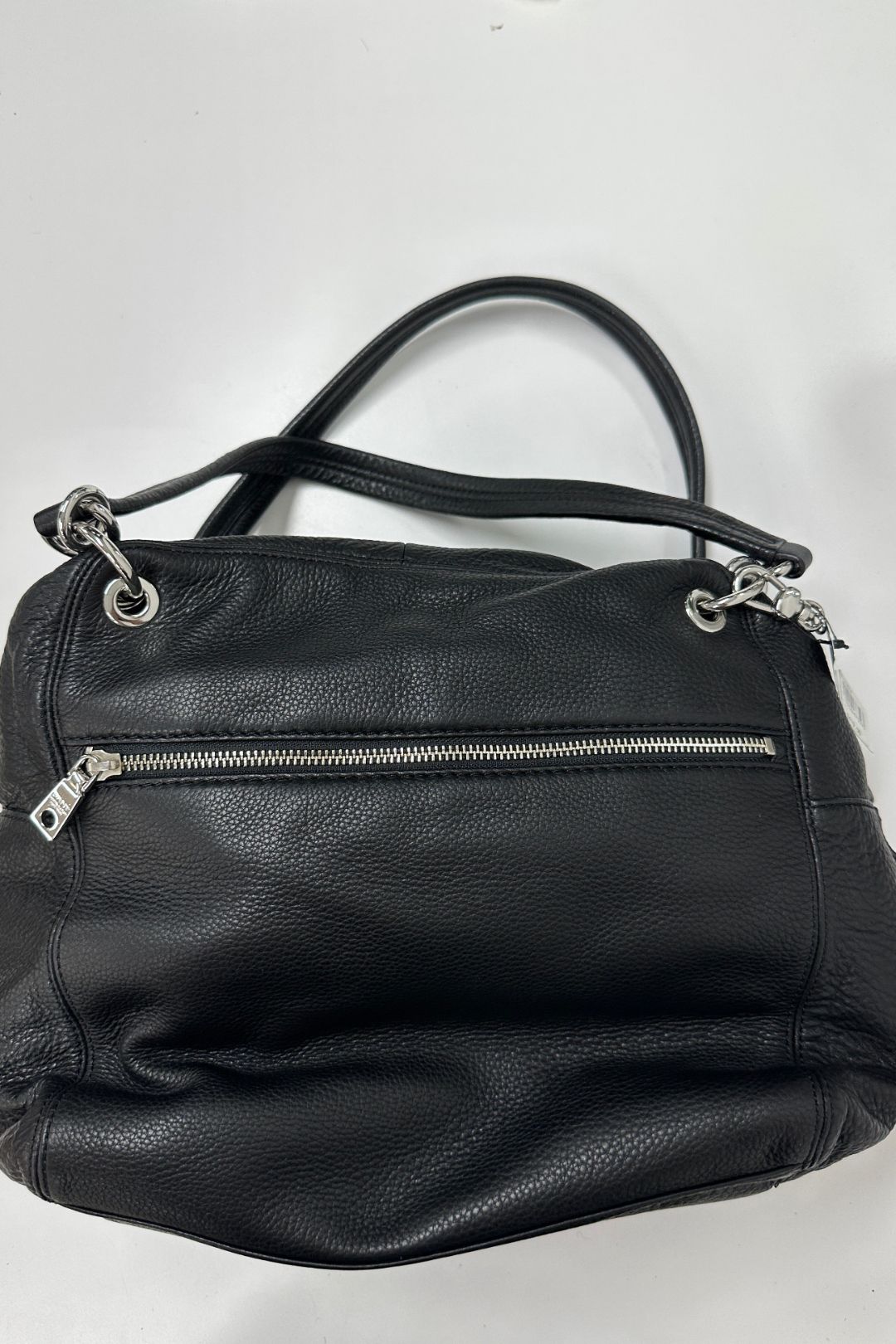 DKNY  Black Leather Shoulder Bag