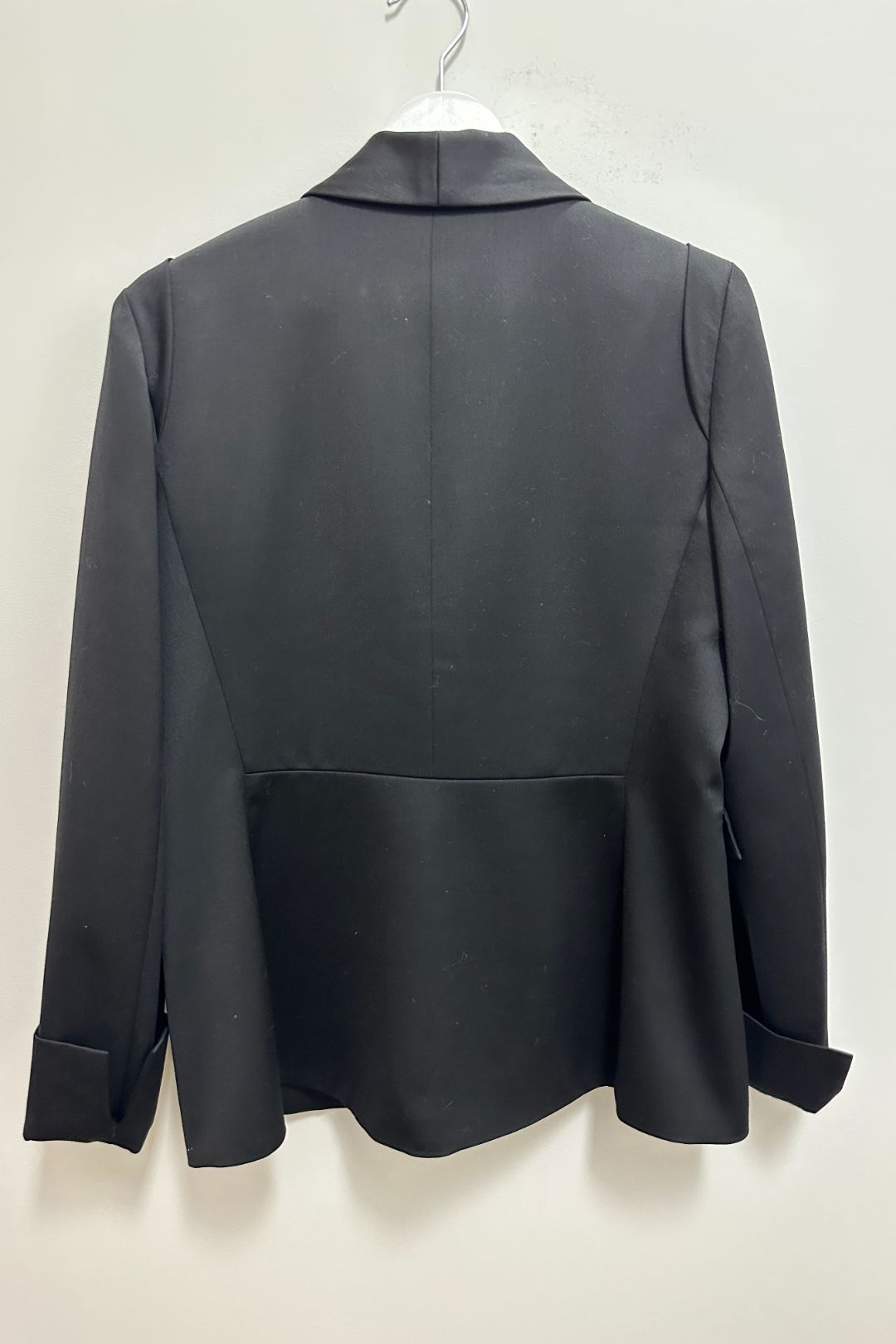 Bianca Spender Black Tailored Tuxedo Blazer