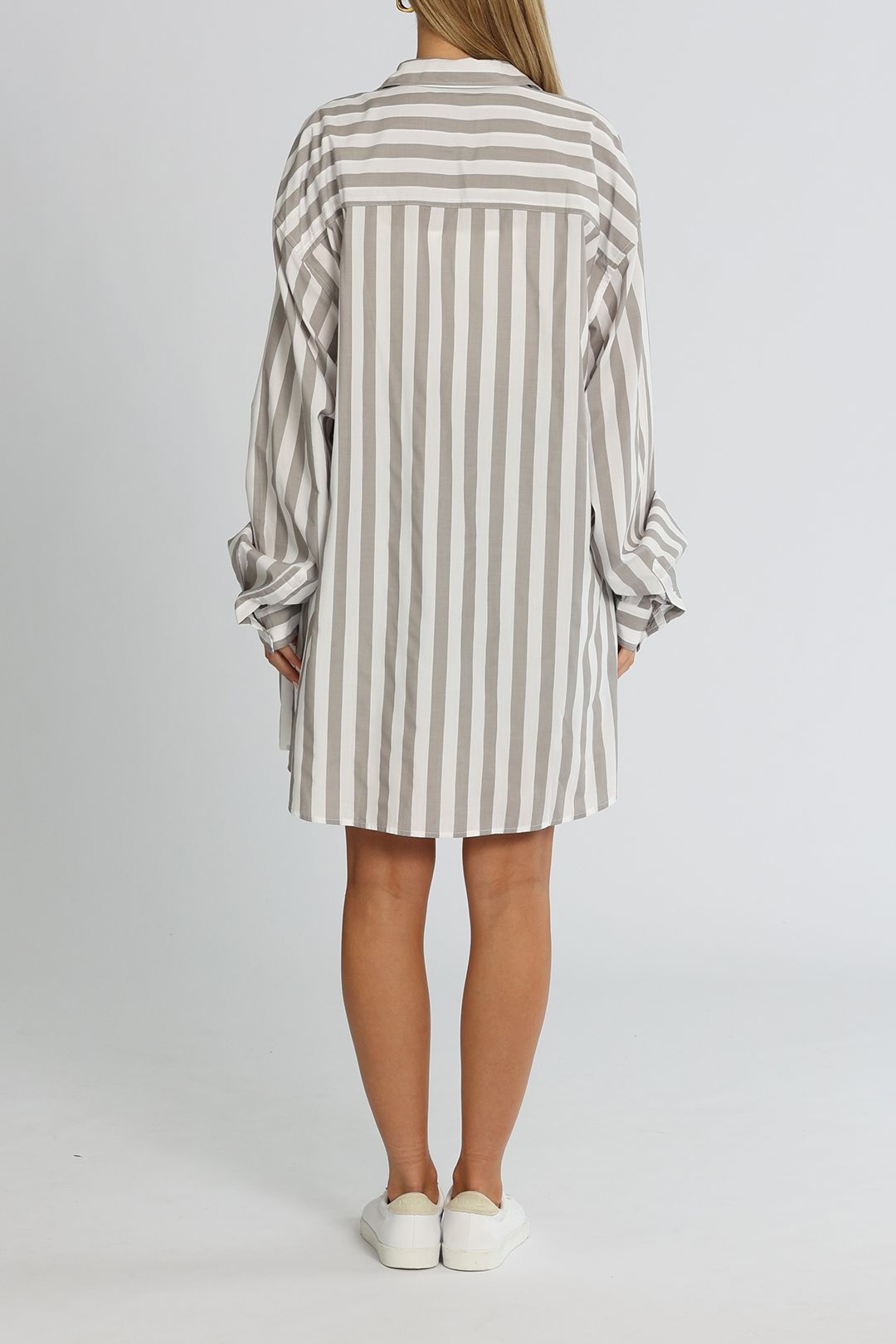 Blanca Frankie Shirt Grey Long Sleeves