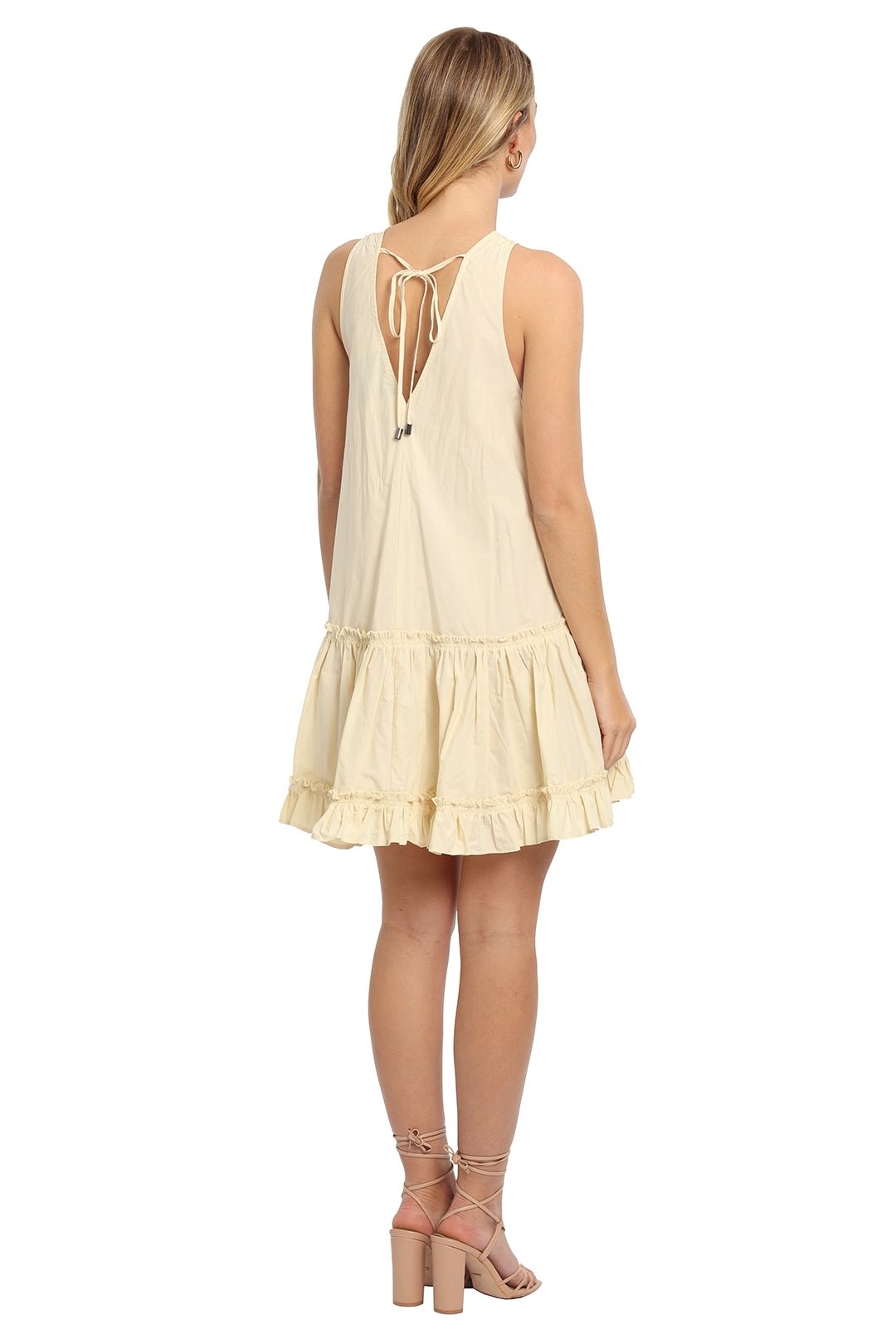 Blanca Singer Dress ruffles