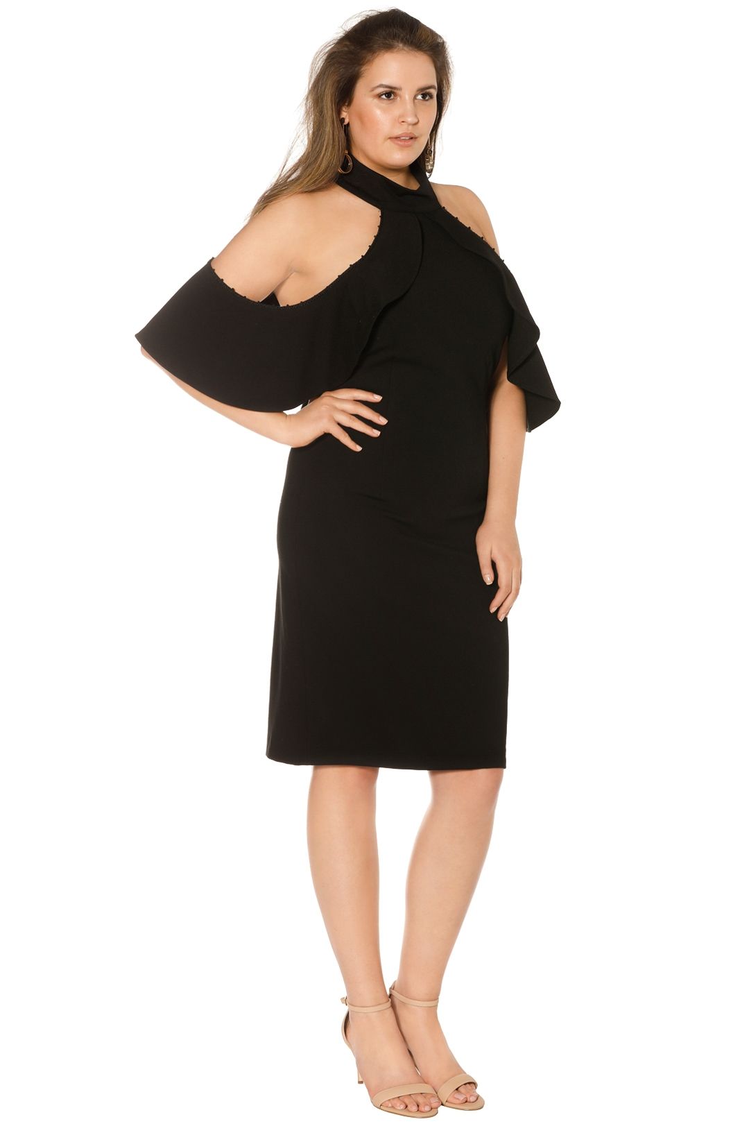 Blessed are the Meek  - Isadora Dress - Black - Front  