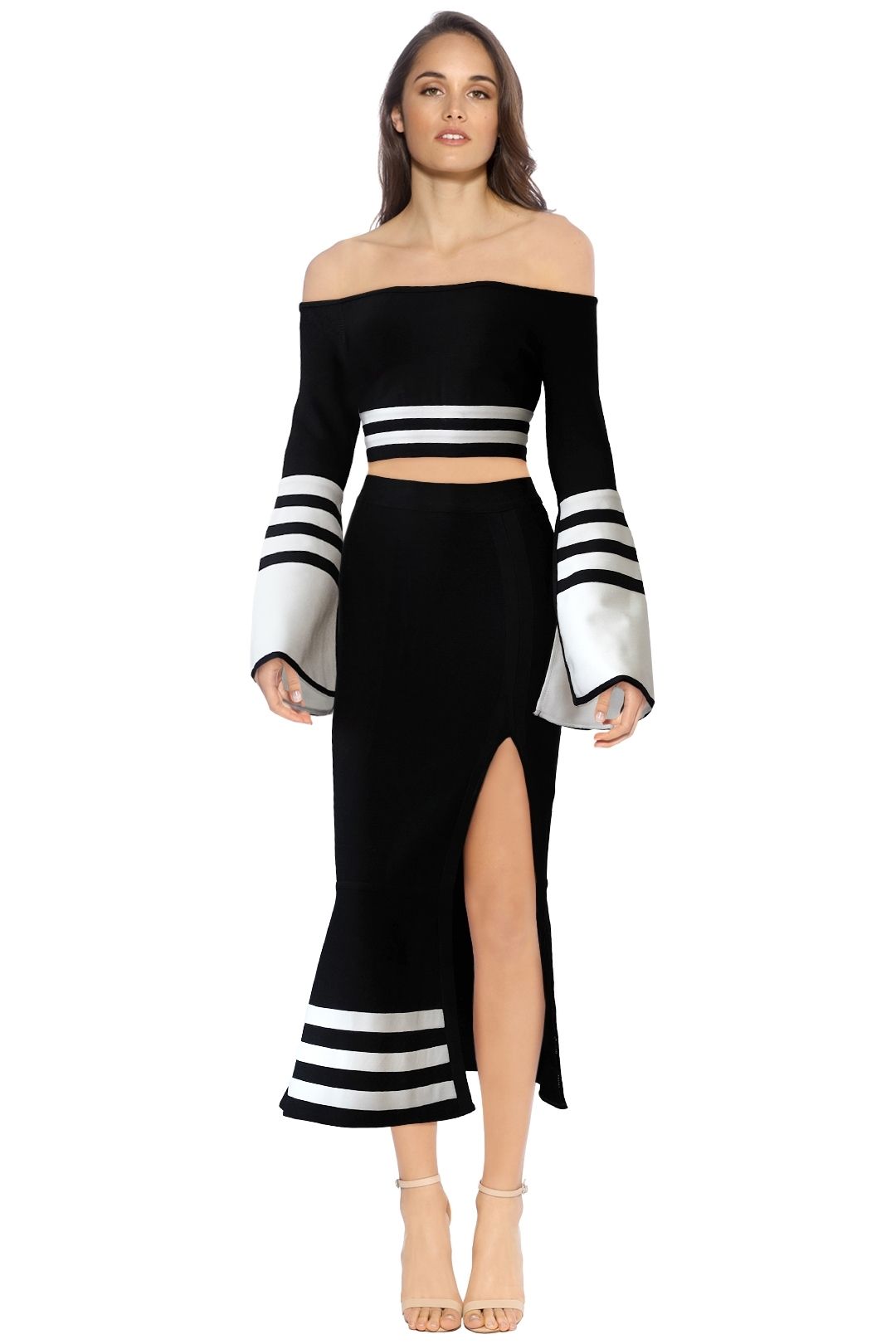 Bless'ed Are The Meek - Rose Set - Black - Front