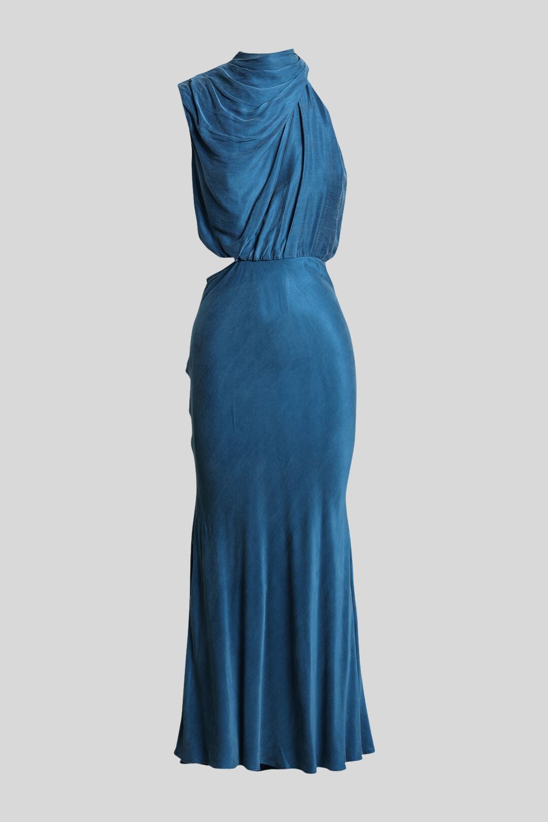 Sheike Blue Park Ave Sleeveless Midi Dress