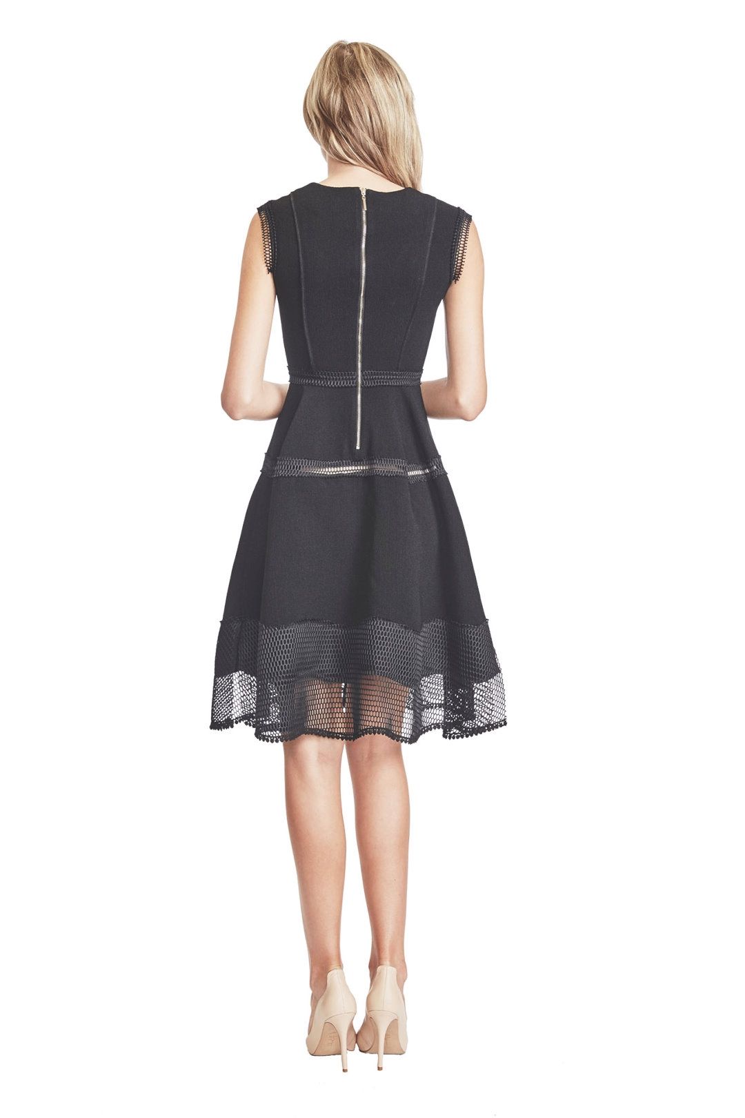 Bronx and Banco - Hampton Dress - Black - Back