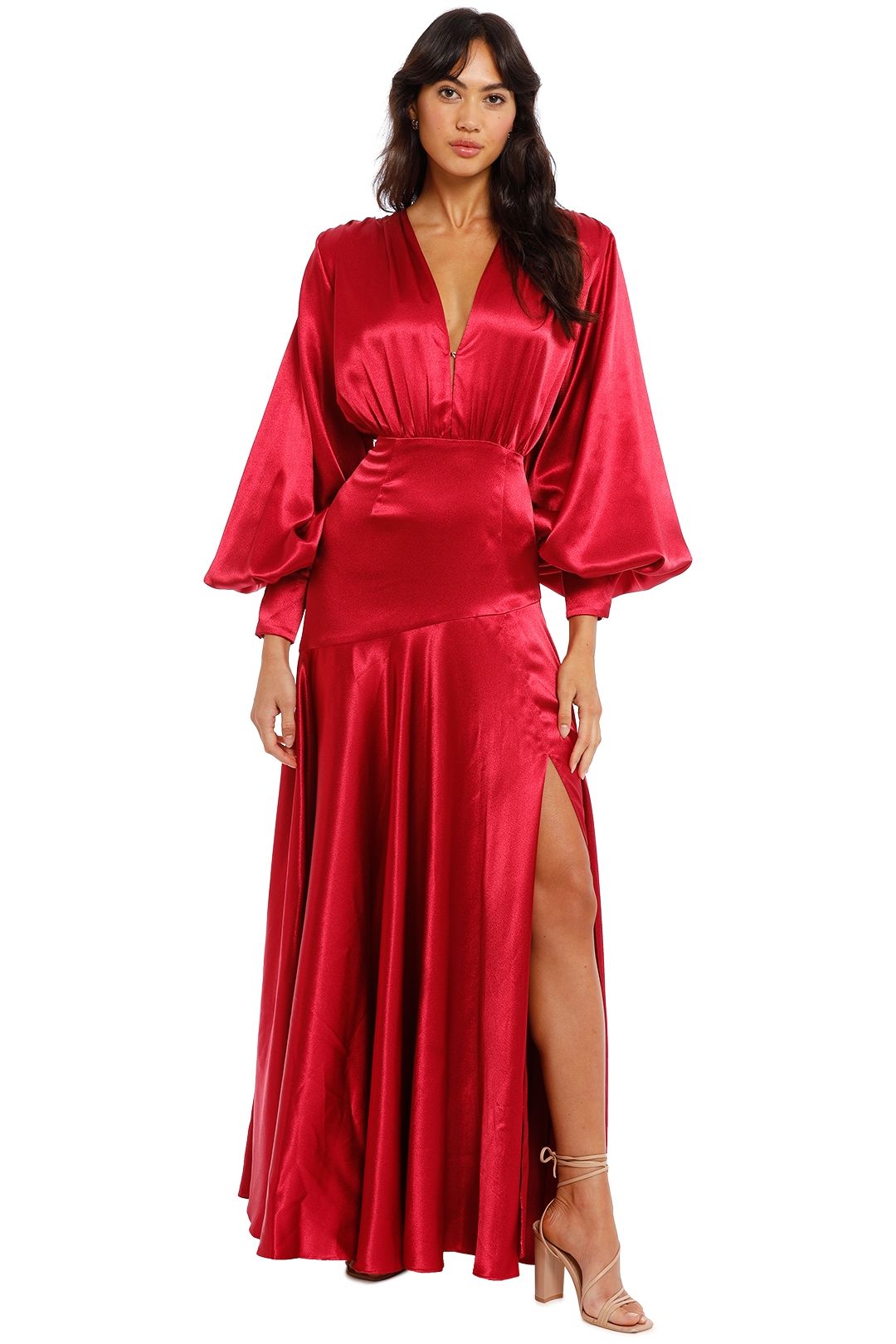 Bronx and Banco Carmen Gown Red