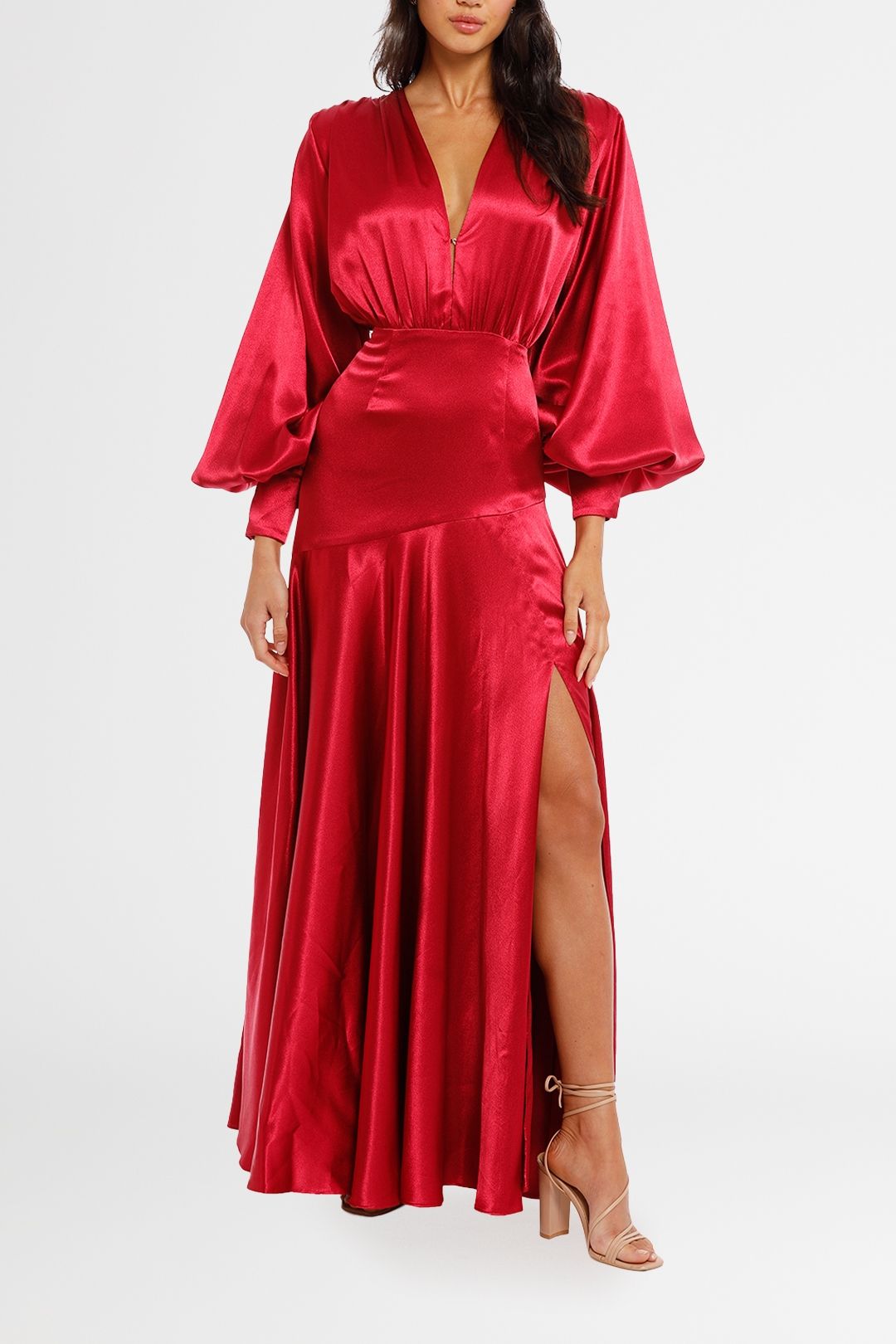 Bronx and Banco Carmen Gown Red