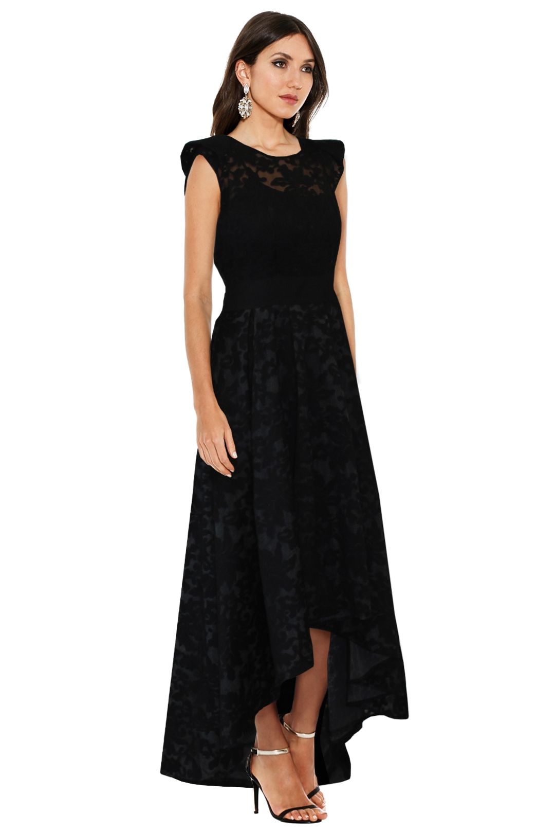 Bronx & Banco - Boheme Gown - Black - Side