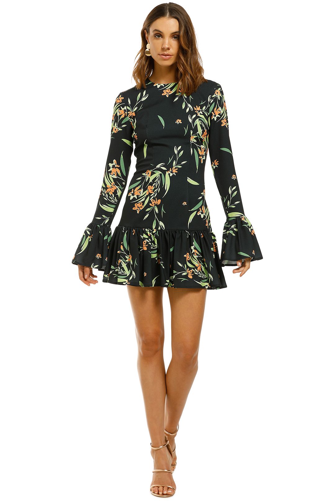 By-Johnny-Black-Jungle-Gather-Shift-Dress-Front