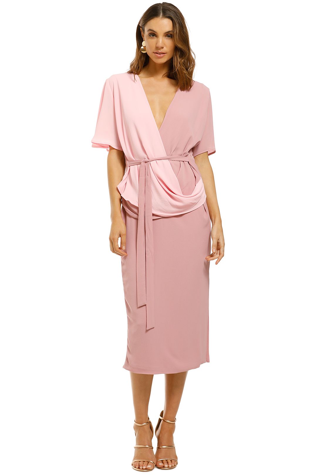 By-Johnny-Reversible-Splice-Drape-Midi-Dress-Blush-Pink-Front
