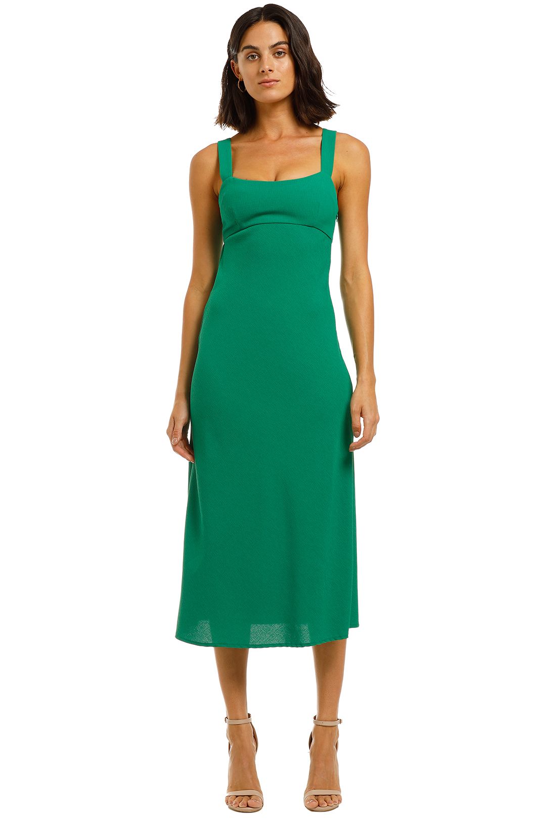 By-Johnny-Tayla-Bias-Midi-Dress-Jungle-Green-Front