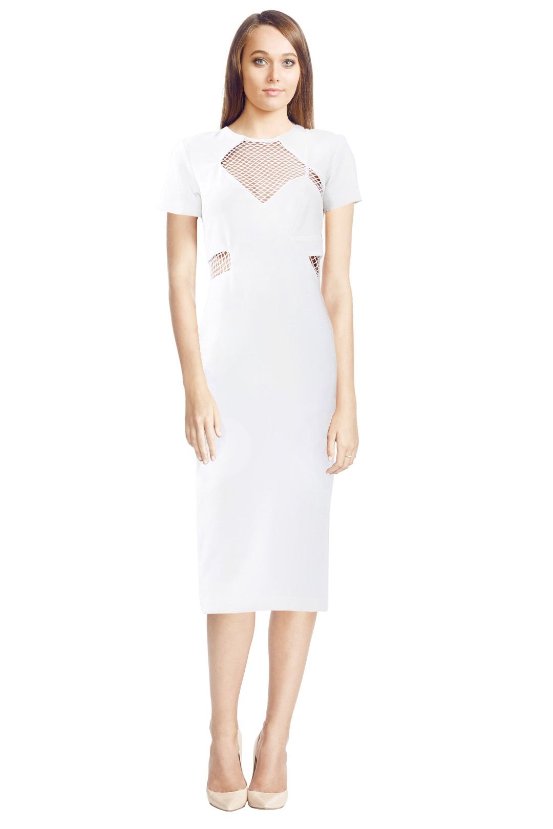 By Johnny - Discord Dress - White - Front