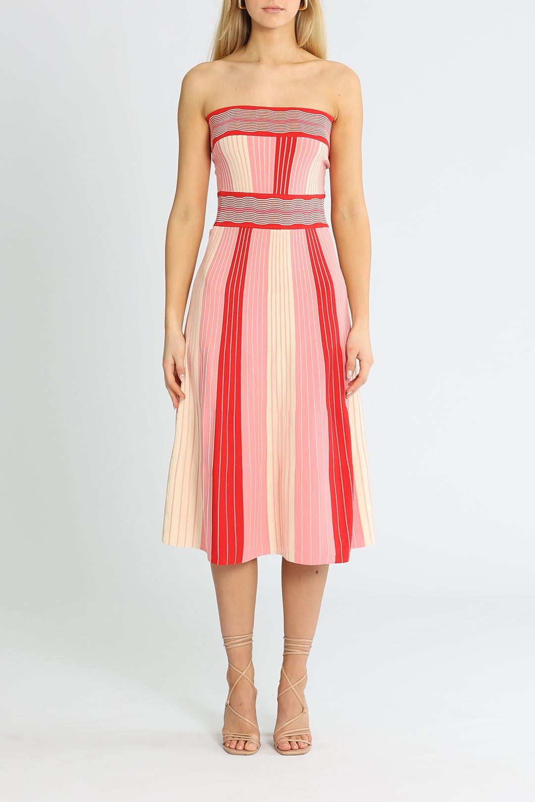 Image of By Johnny - Pipe Stripe Knit Dress