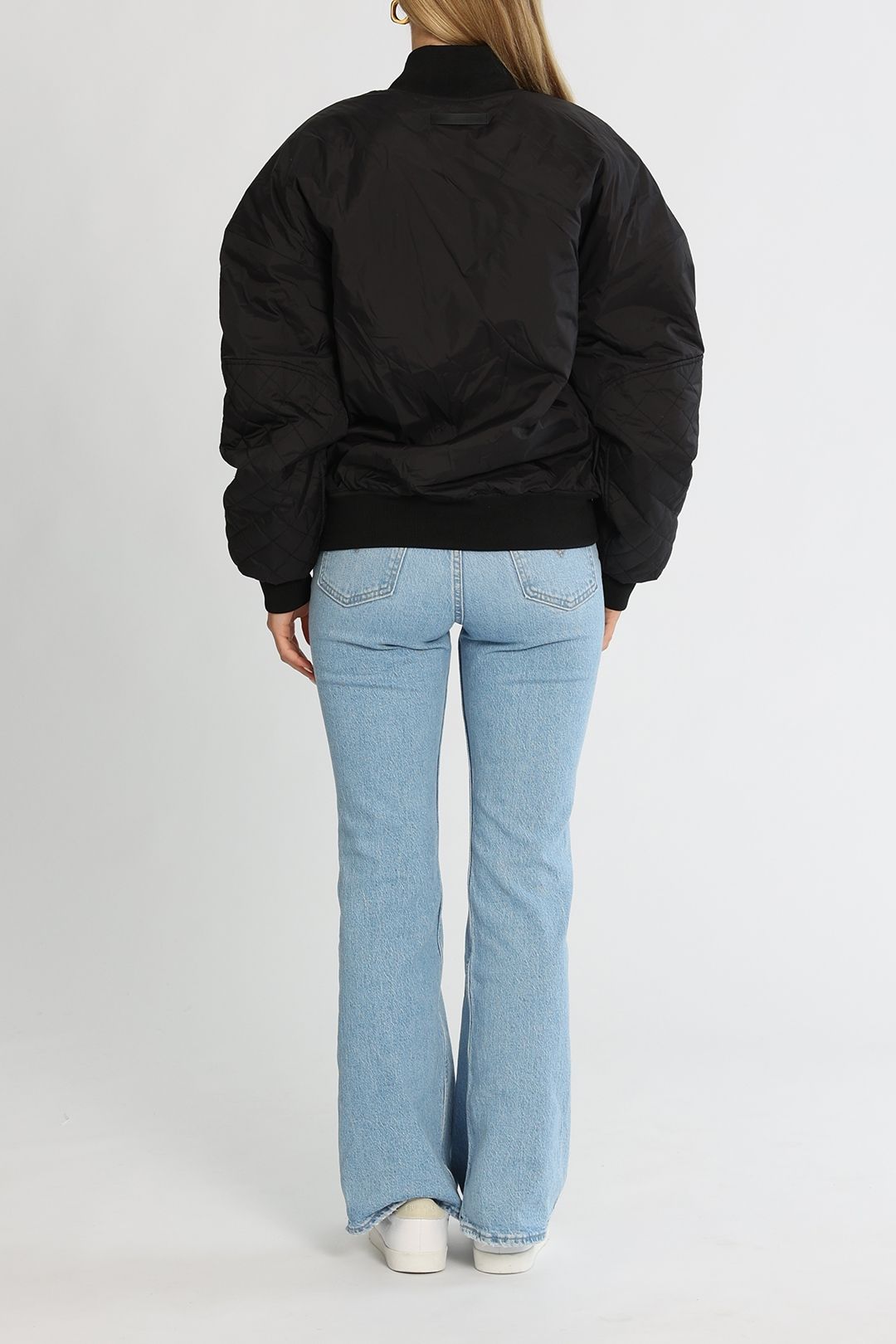 C&M Camilla and Marc Baltimore Padded Jacket Black Zip Fastening