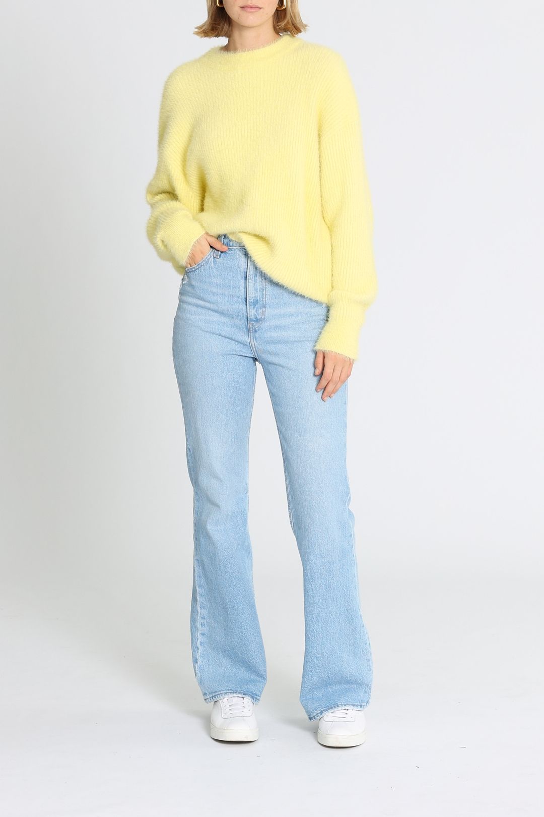 C&M Camilla and Marc Caprani Sweater Lemon