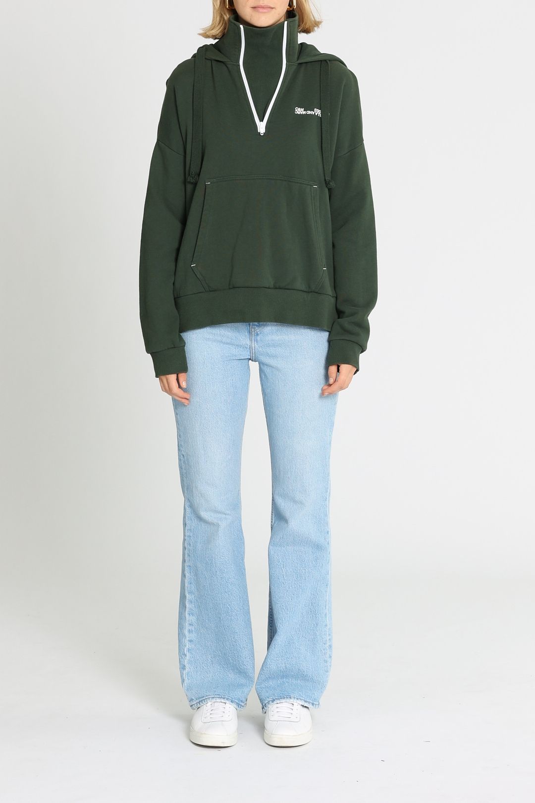 C&M Camilla and Marc Carrara Hoodie Green