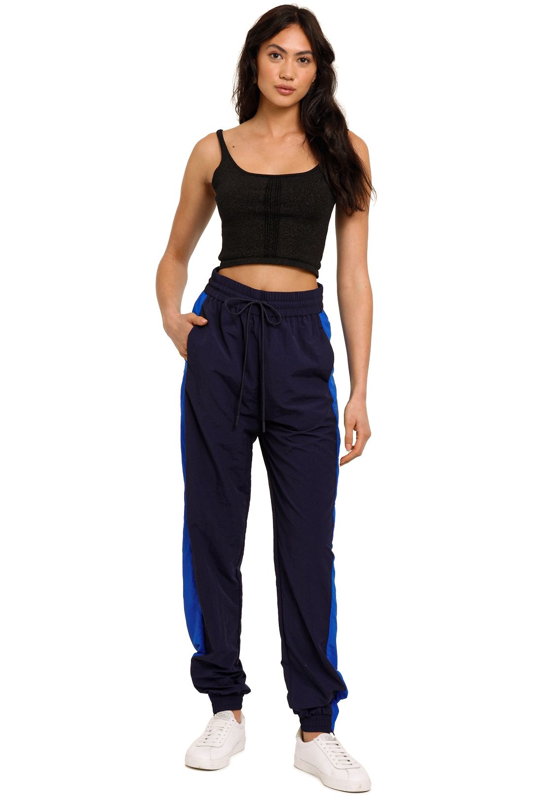 C&M Camilla And Marc Jukes Track Pant blue