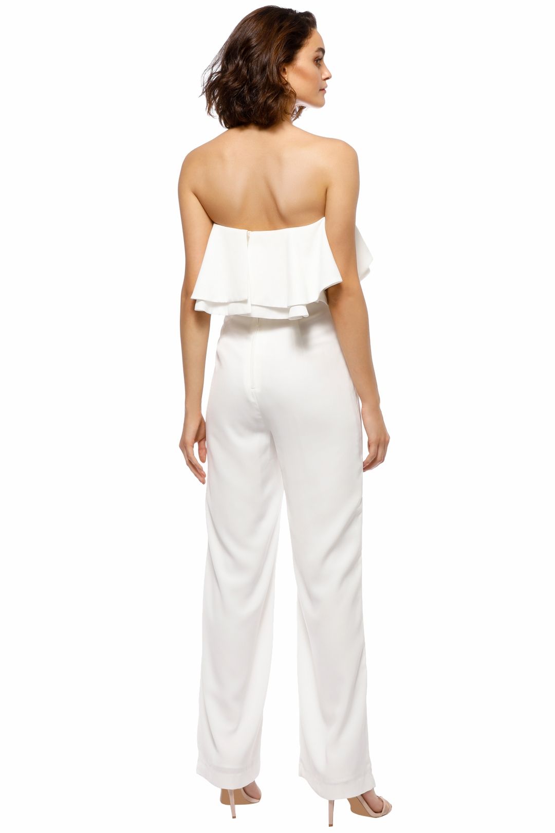 C_MEO - With You Jumpsuit - White - Back